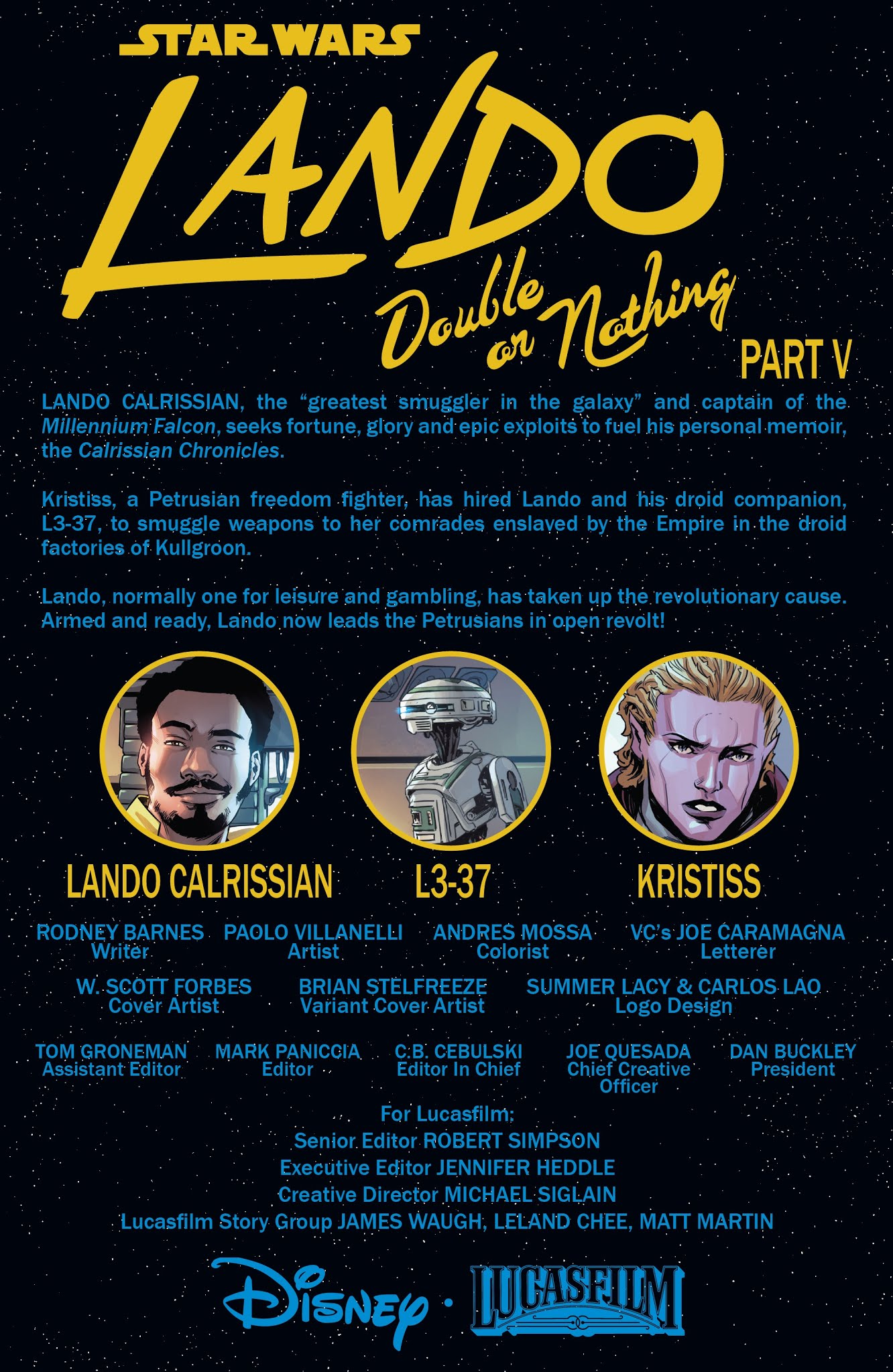Read online Star Wars: Lando: Double Or Nothing comic -  Issue #5 - 2