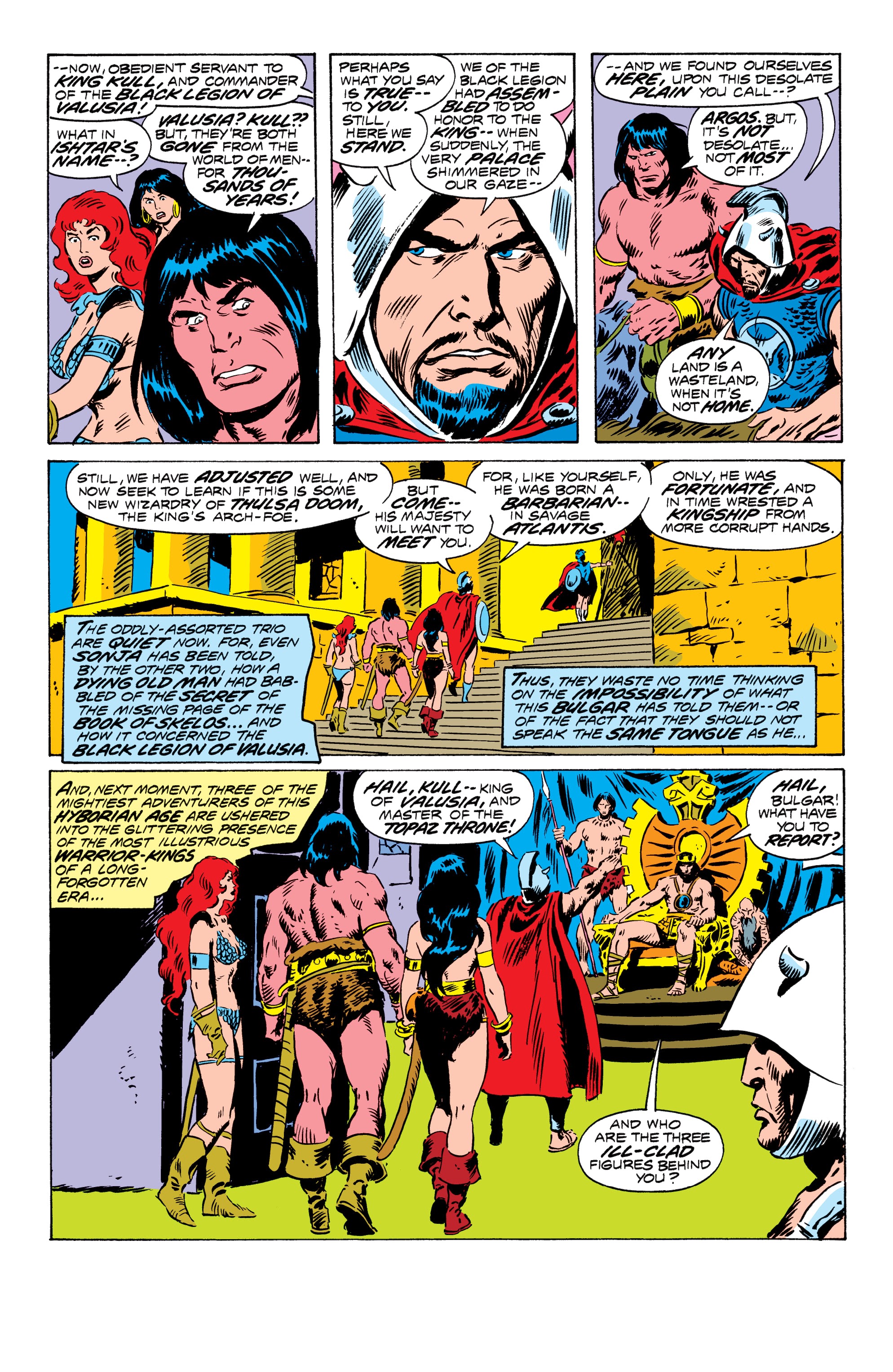 Read online Conan the Barbarian Epic Collection: The Original Marvel Years - Of Once and Future Kings comic -  Issue # TPB (Part 2) - 63