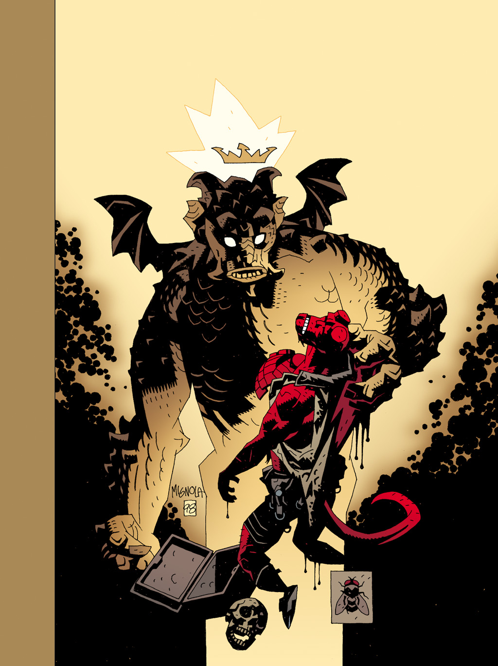 Read online The Art of Hellboy comic -  Issue # TPB - 100