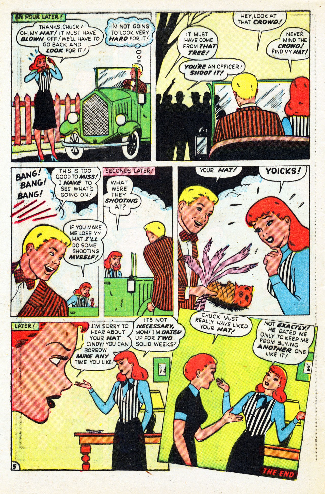 Read online Junior Miss (1947) comic -  Issue #33 - 38