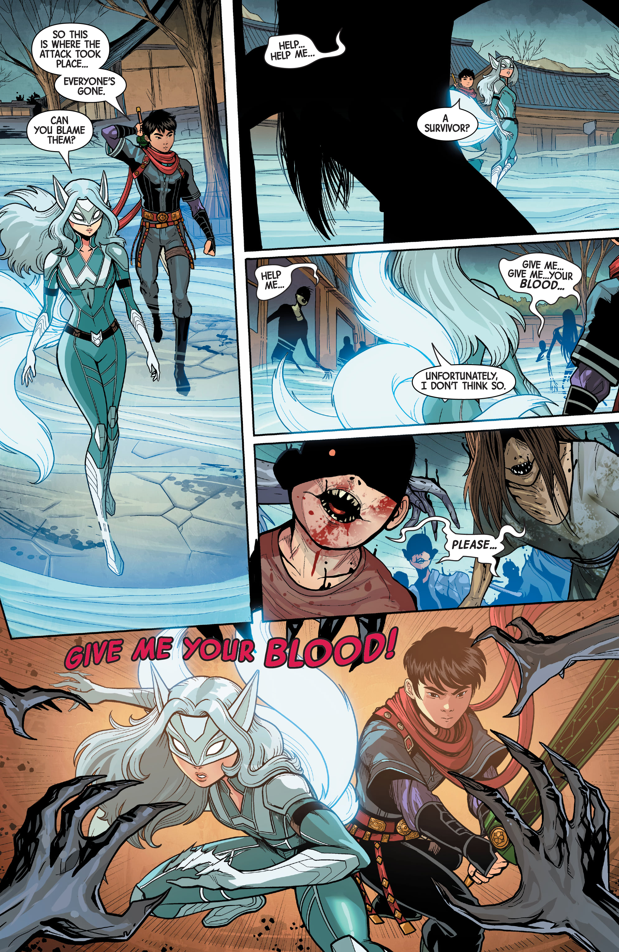 Read online Death of Doctor Strange: One-Shots comic -  Issue # White Fox - 18