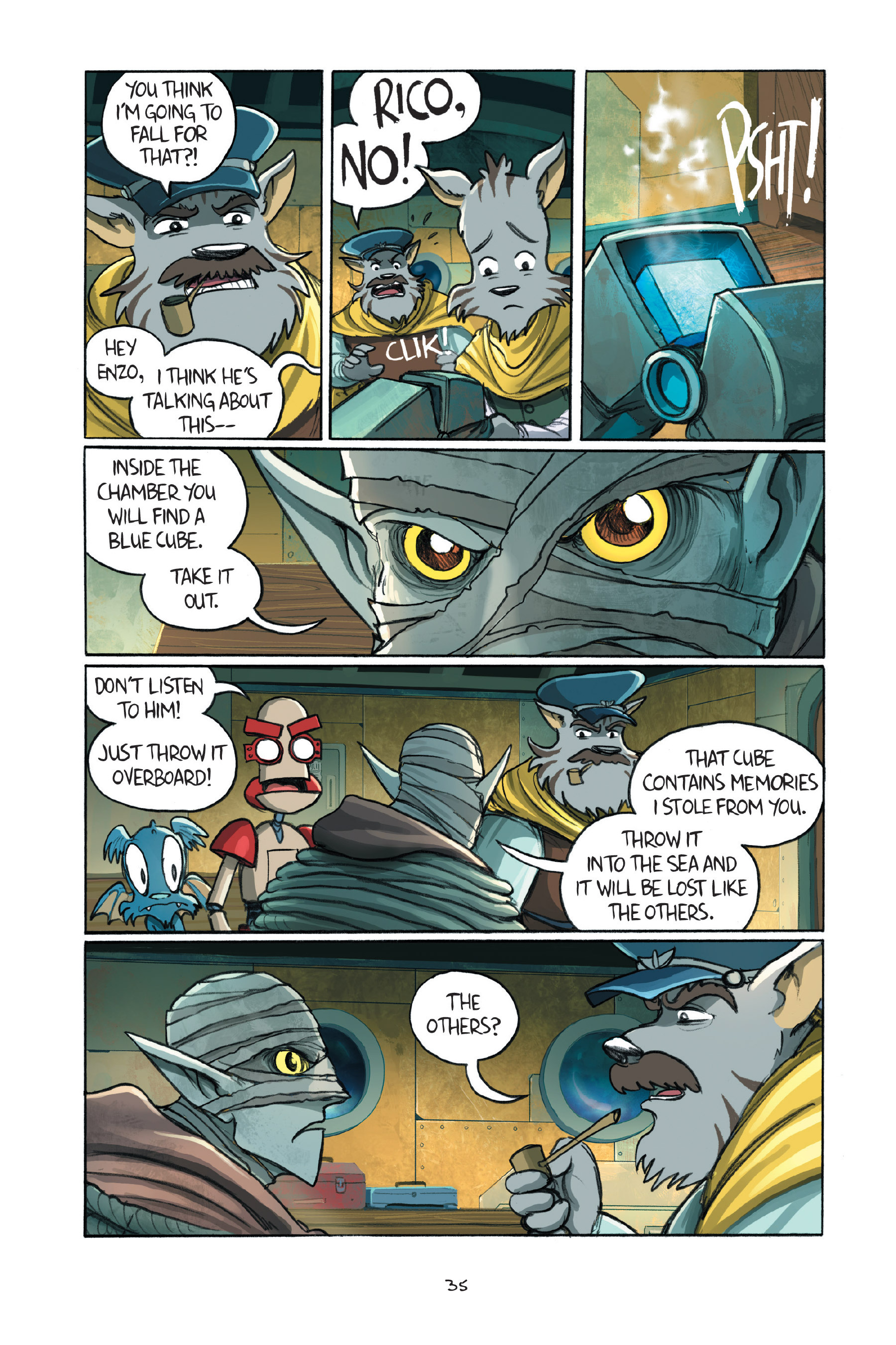 Read online Amulet comic -  Issue #7 - 38