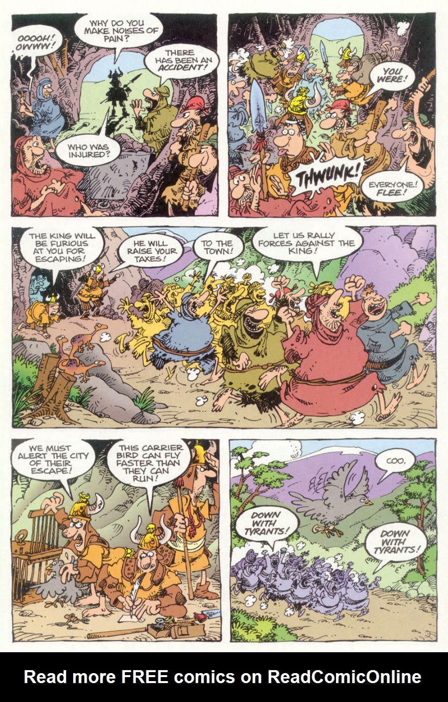 Read online Sergio Aragonés' Groo And Rufferto comic -  Issue #2 - 23