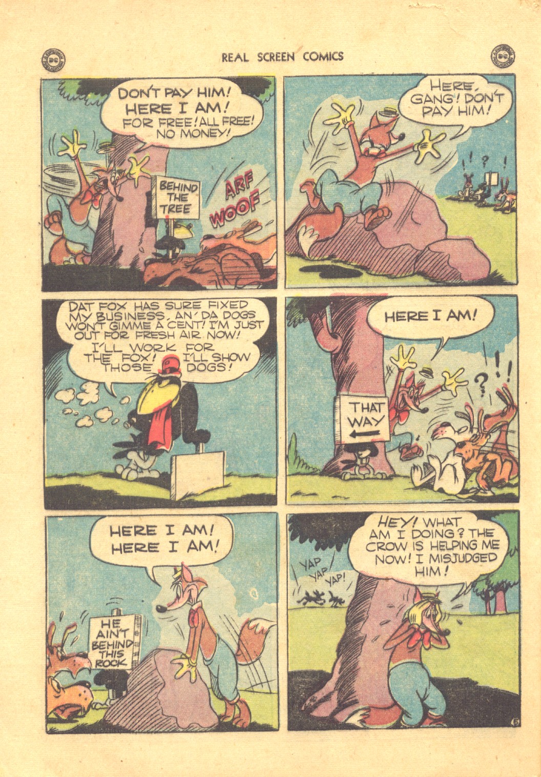 Read online Real Screen Comics comic -  Issue #7 - 48