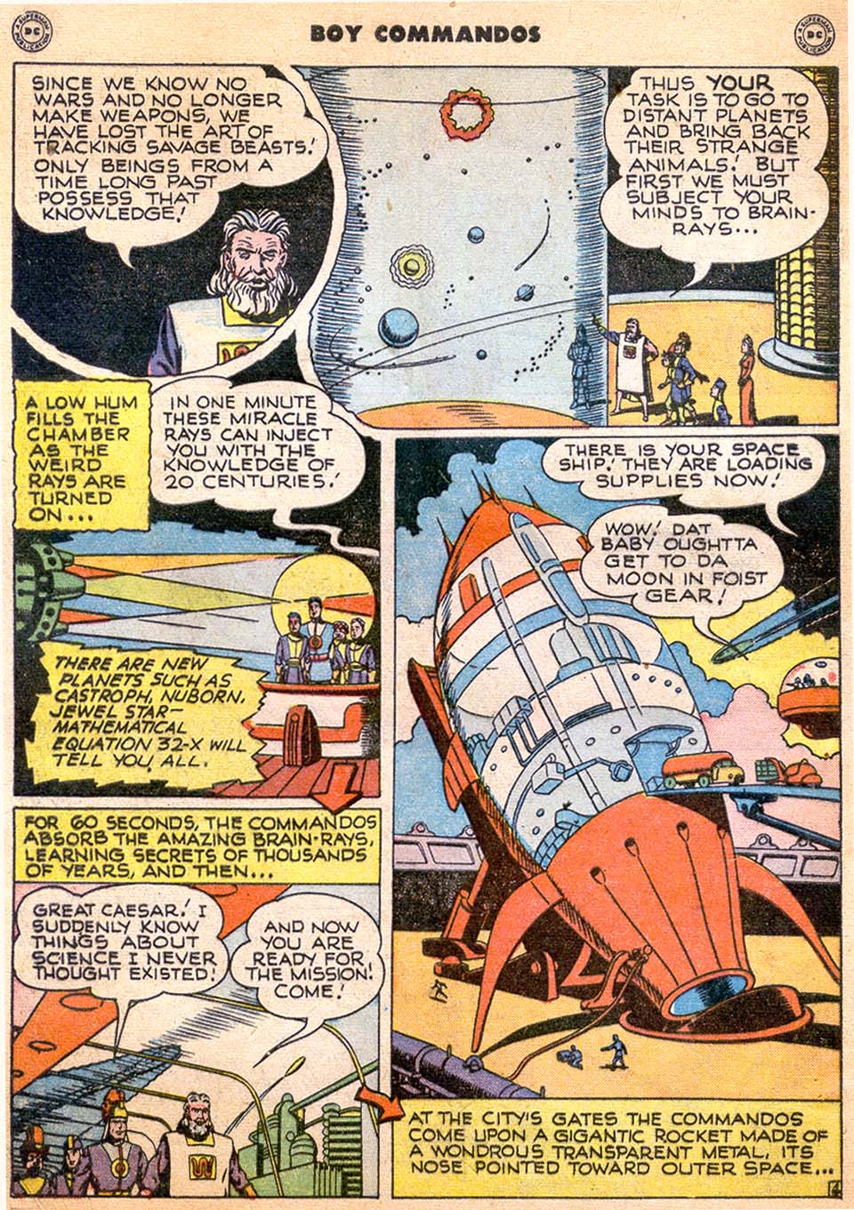 Read online Boy Commandos comic -  Issue #28 - 6