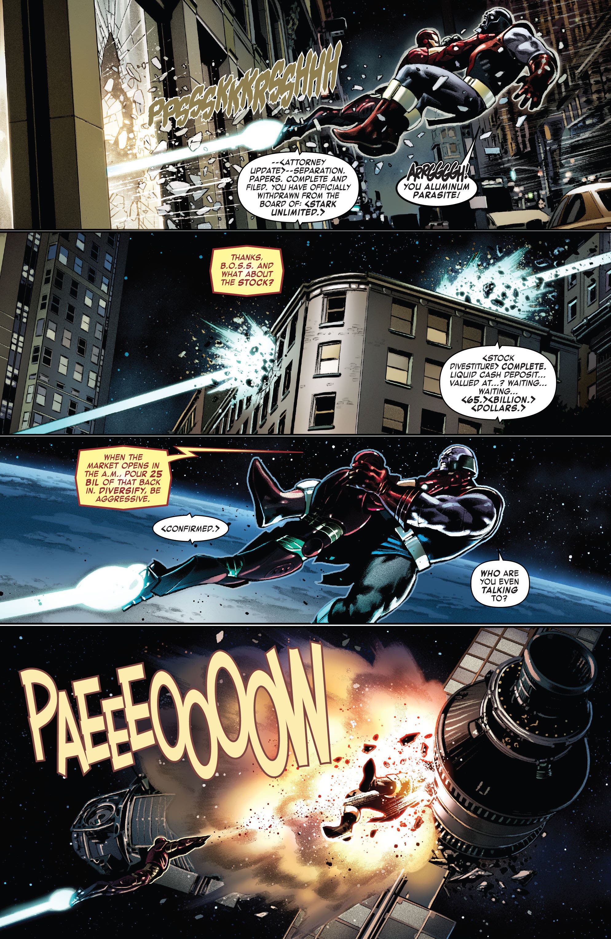 Read online Iron Man (2020) comic -  Issue #1 - 5