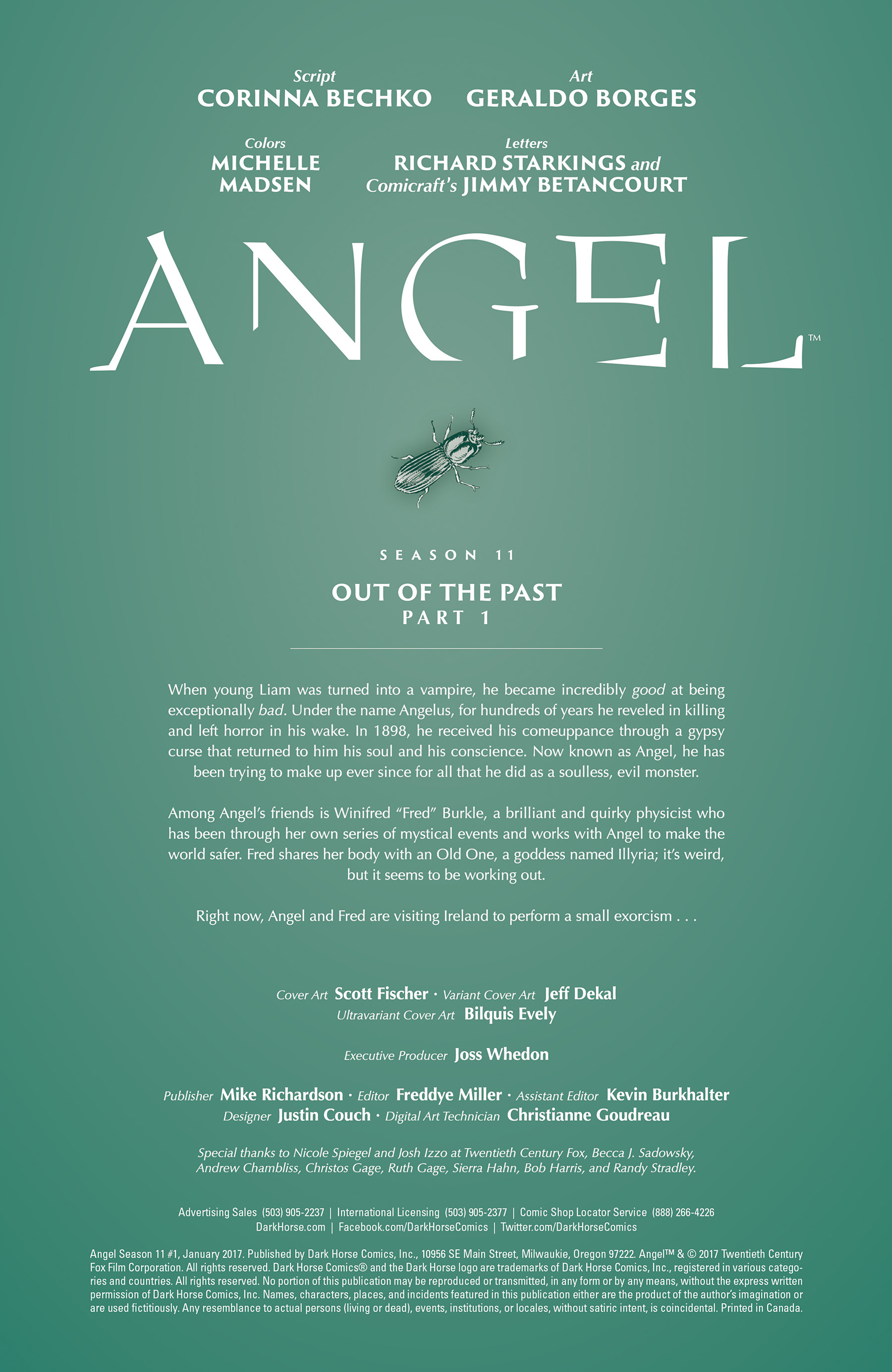 Read online Angel Season 11 comic -  Issue #1 - 2