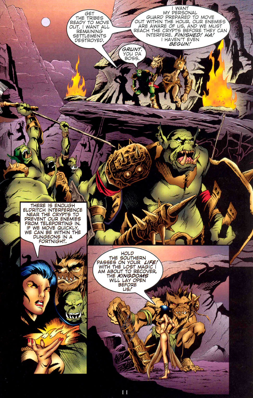 Read online Dungeons & Dragons: Tempests Gate comic -  Issue #2 - 12
