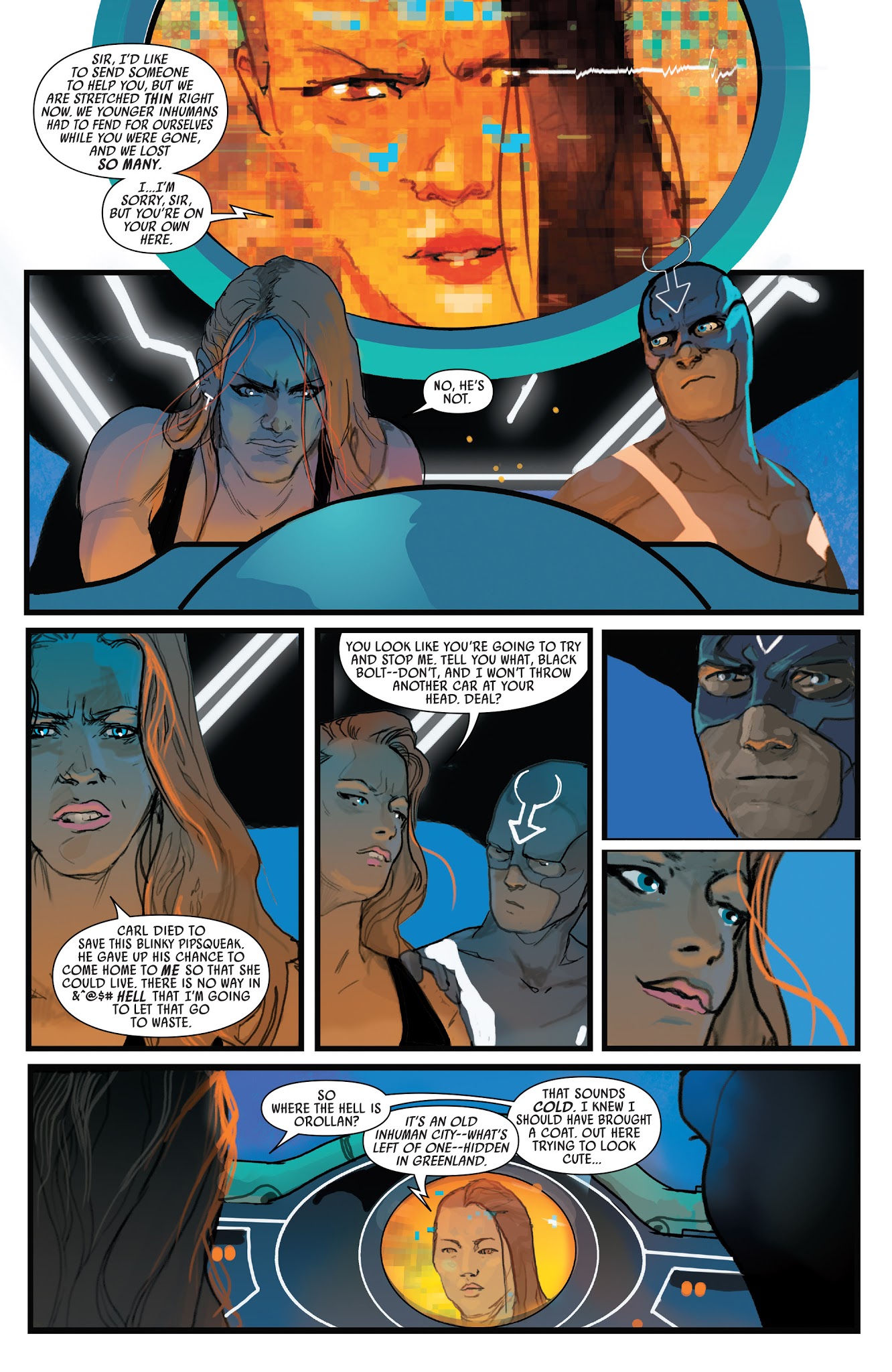 Read online Black Bolt comic -  Issue #10 - 5