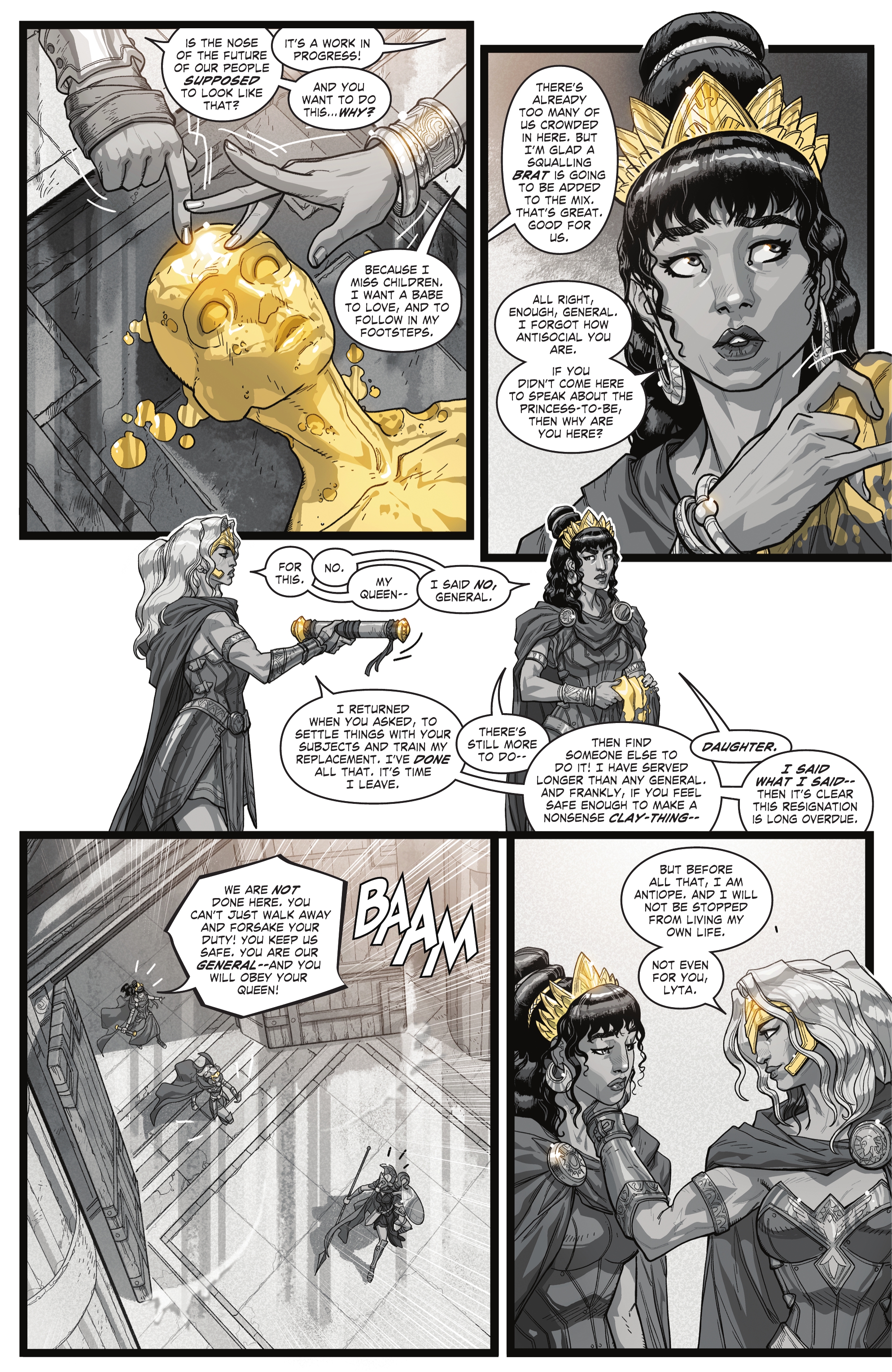 Read online Wonder Woman Black & Gold comic -  Issue #5 - 28
