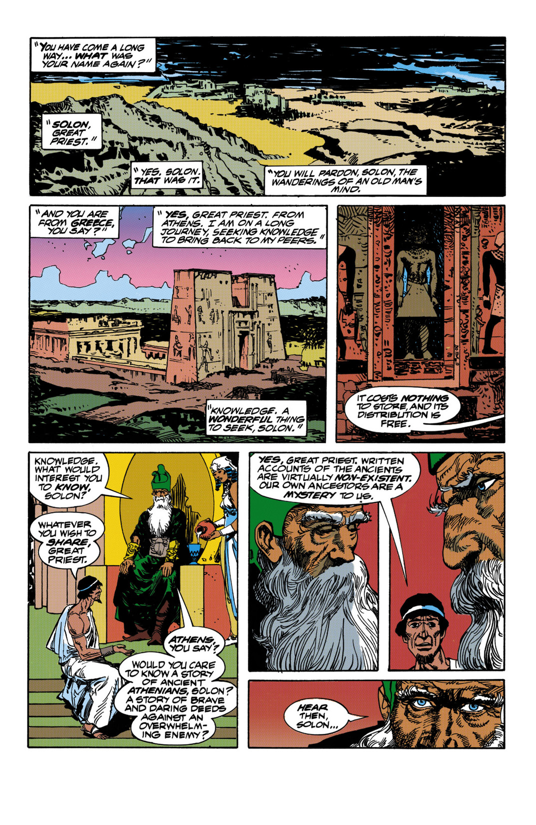 Read online The Atlantis Chronicles comic -  Issue #6 - 2