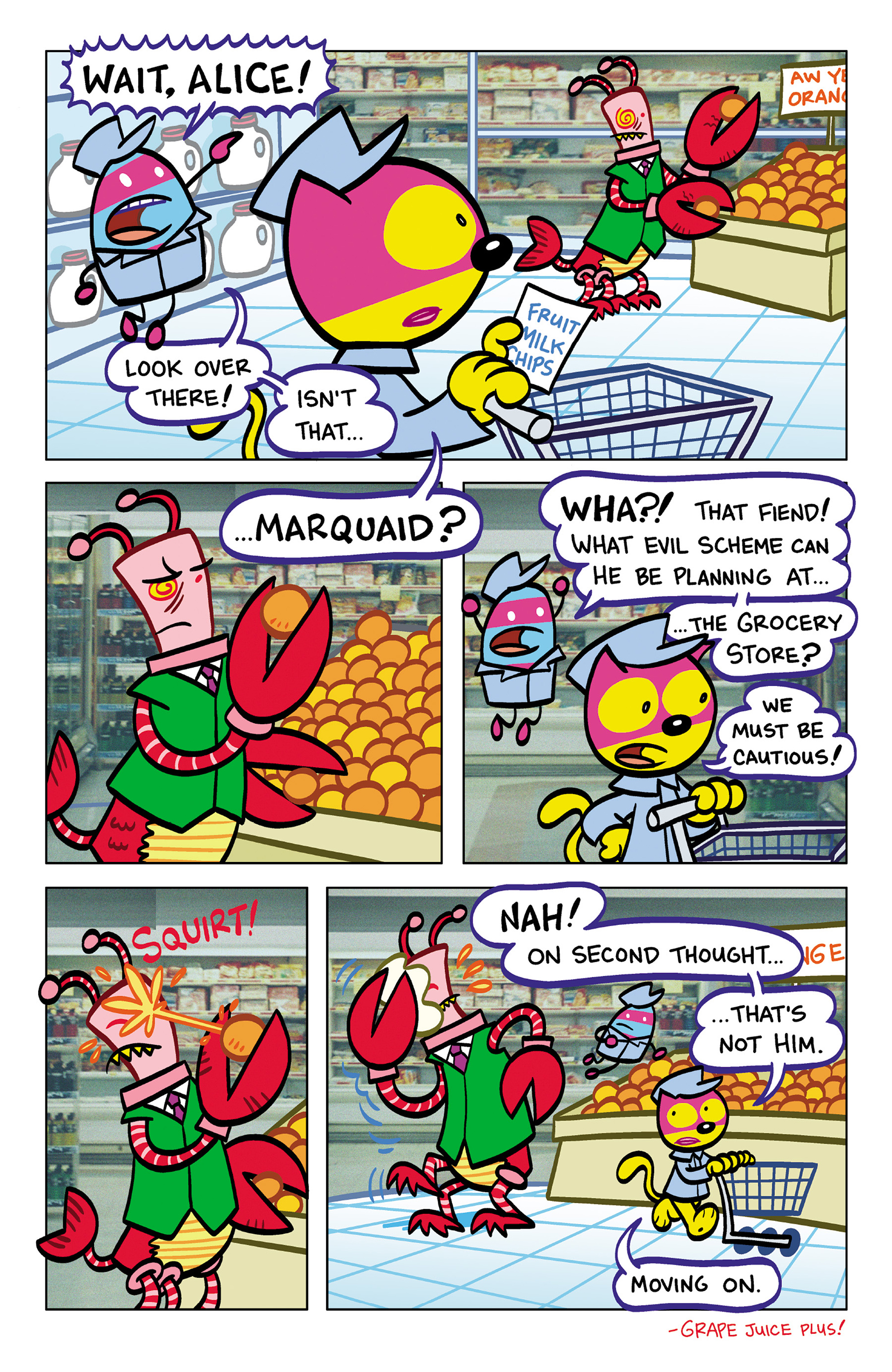 Read online Aw Yeah Comics: Action Cat & Adventure Bug comic -  Issue #3 - 16