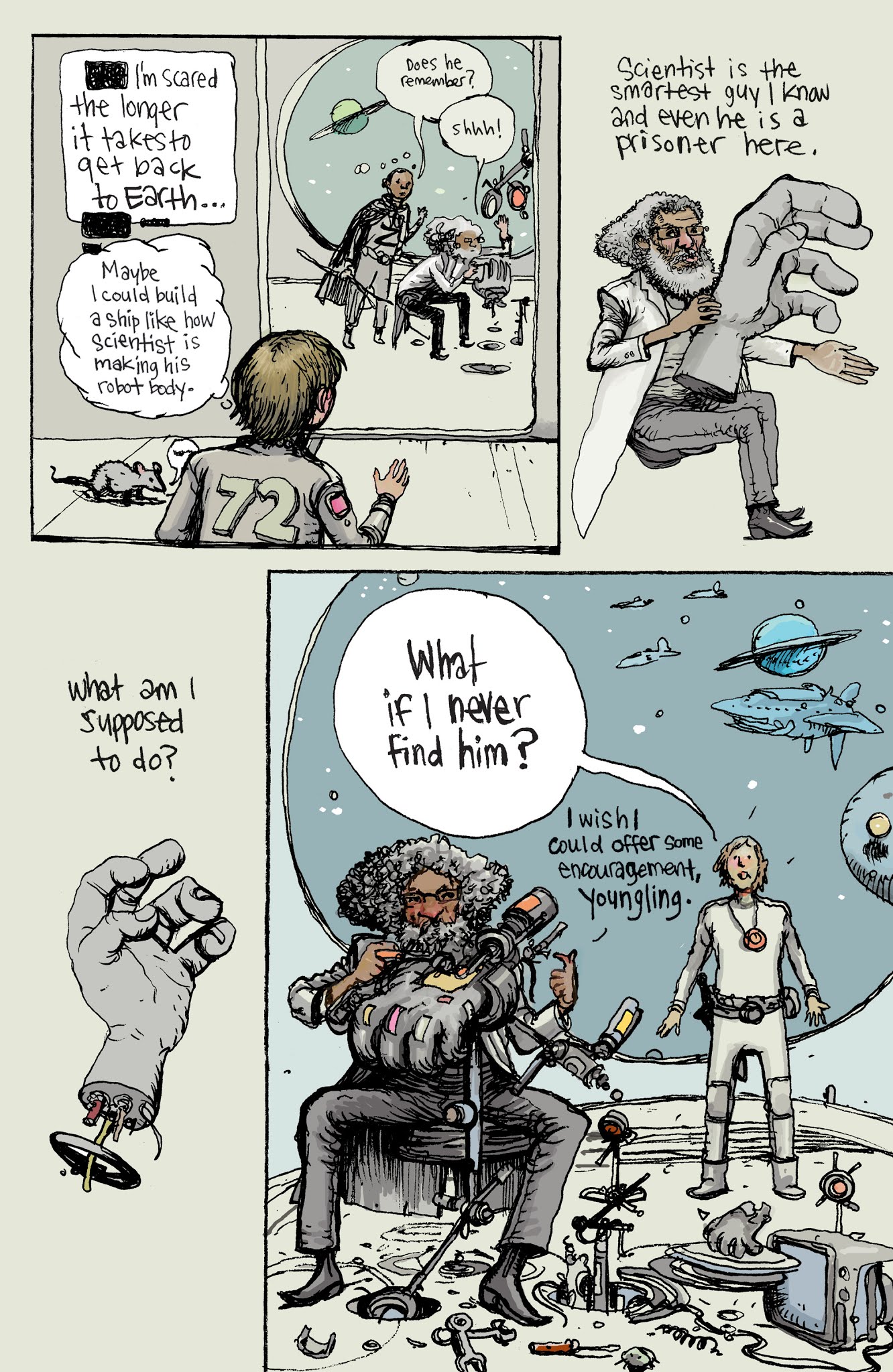 Read online Proxima Centauri comic -  Issue #1 - 6