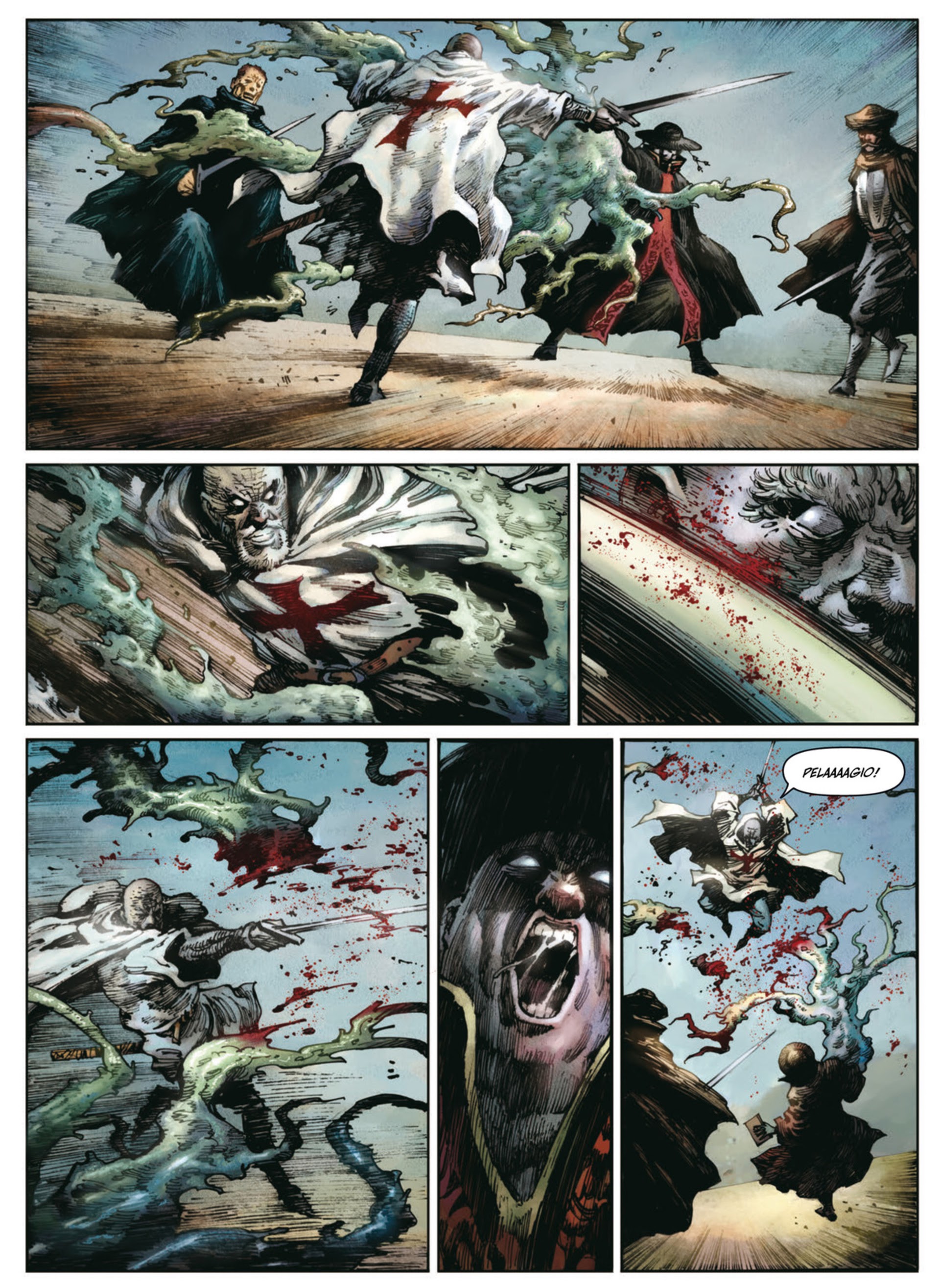 Read online Crusades comic -  Issue #3 - 52