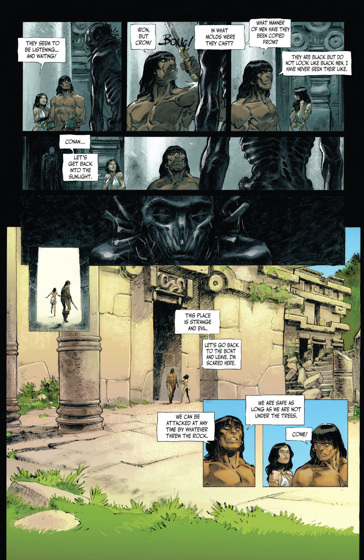 Read online The Cimmerian comic -  Issue # TPB 3 - 25