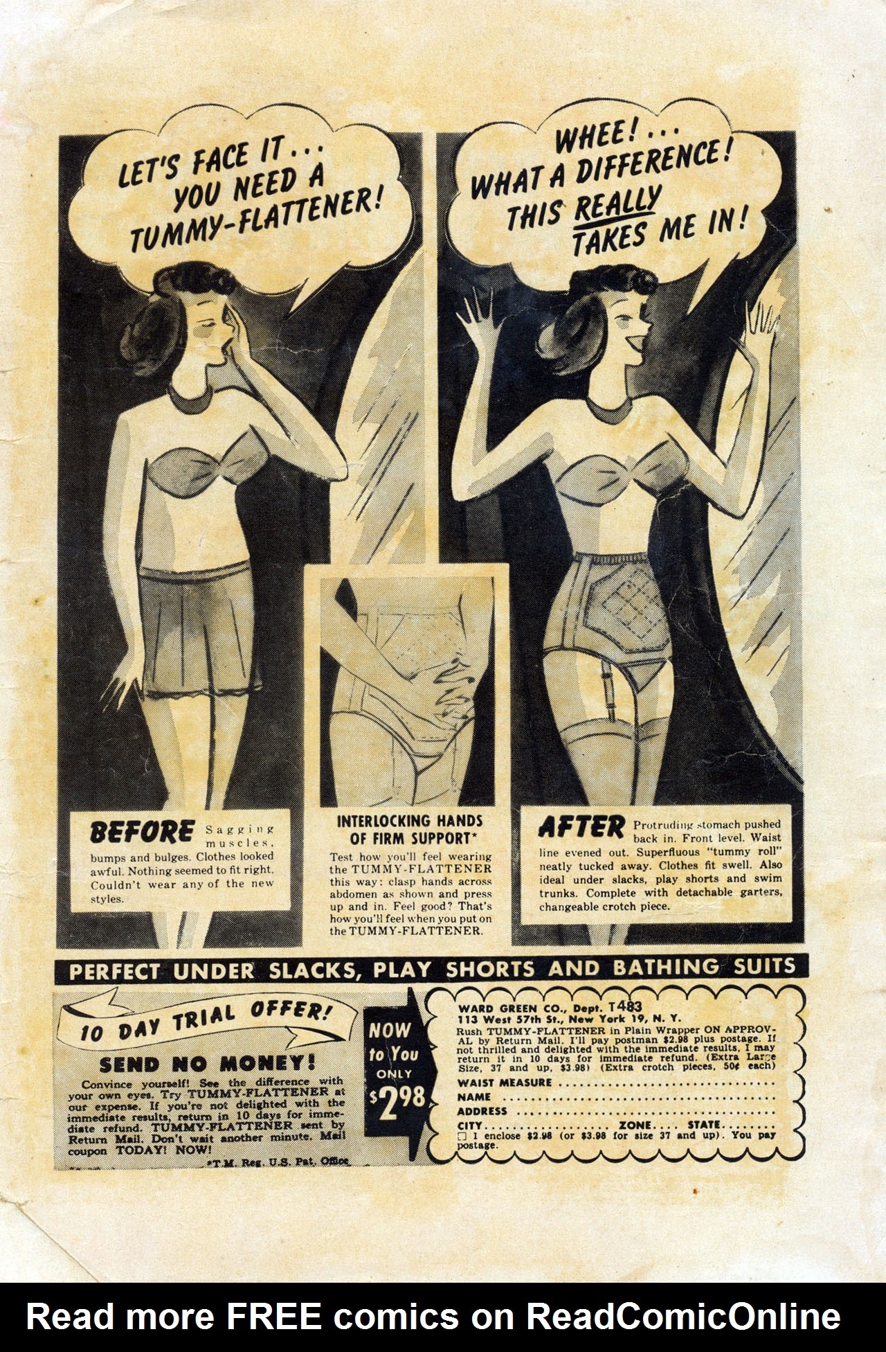 Read online Girl Comics (1949) comic -  Issue #7 - 35