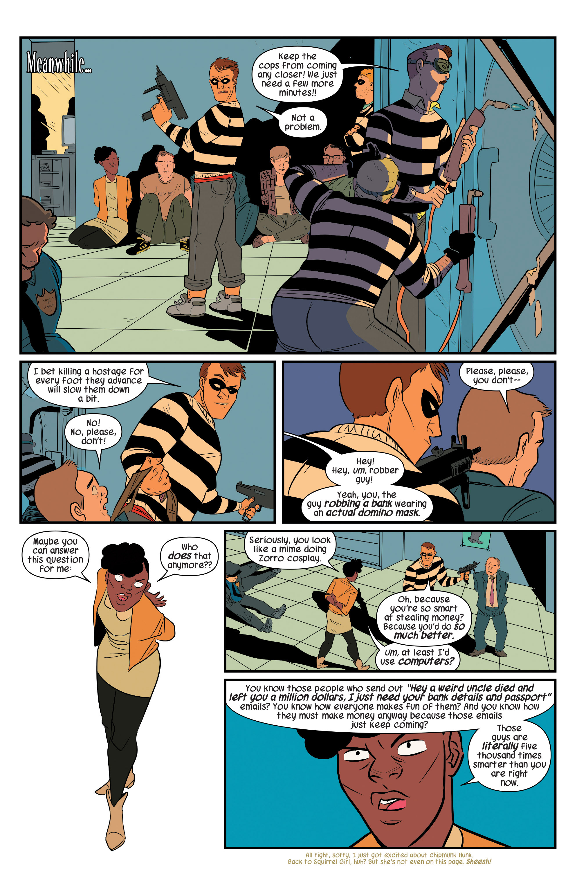 Read online The Unbeatable Squirrel Girl comic -  Issue #3 - 13