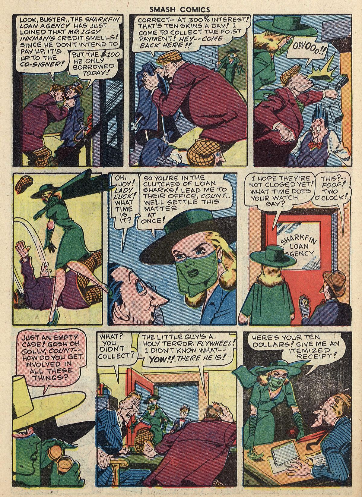 Read online Smash Comics comic -  Issue #84 - 22