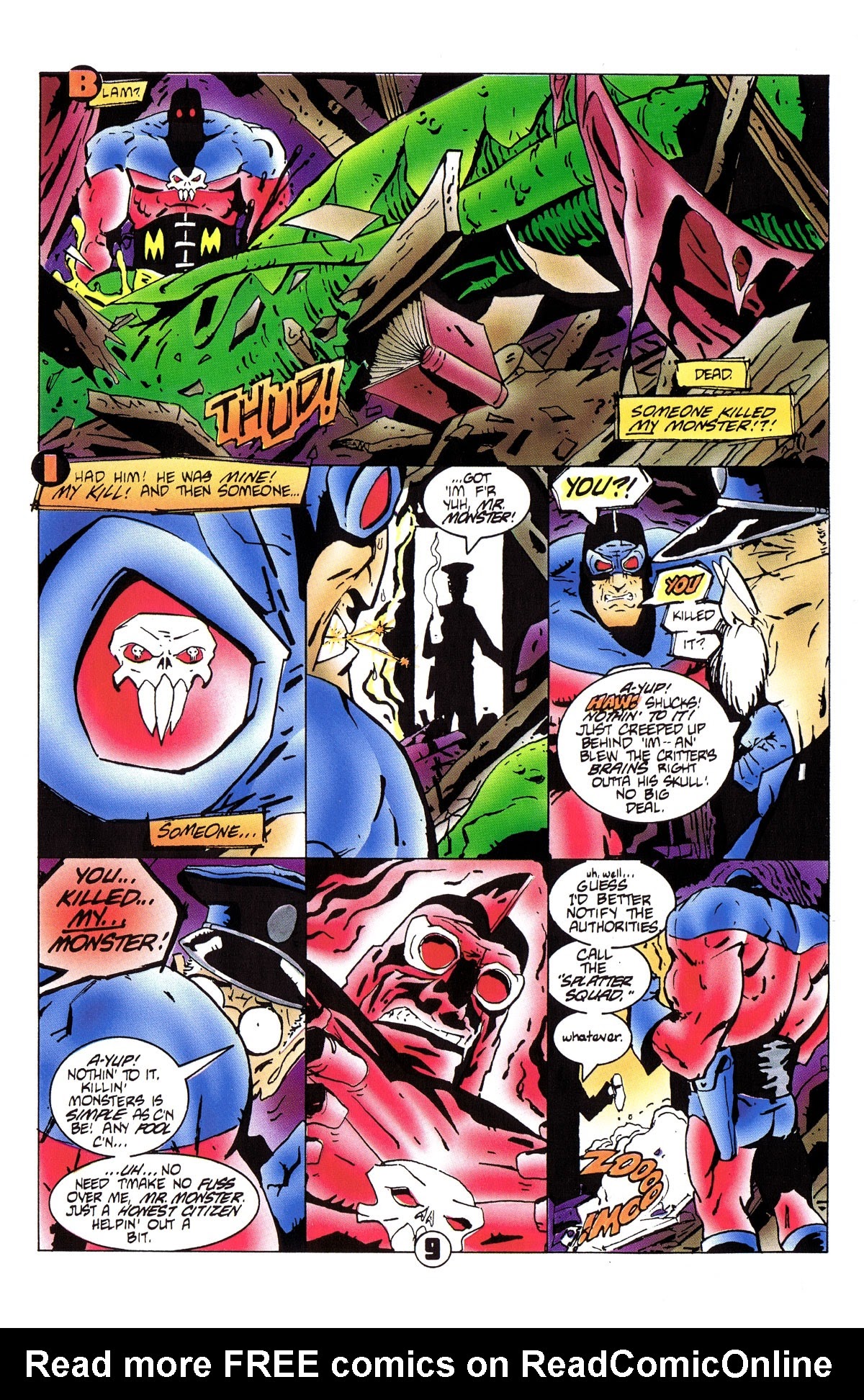 Read online Mr. Monster: Who Watches the Garbagemen? comic -  Issue # Full - 30