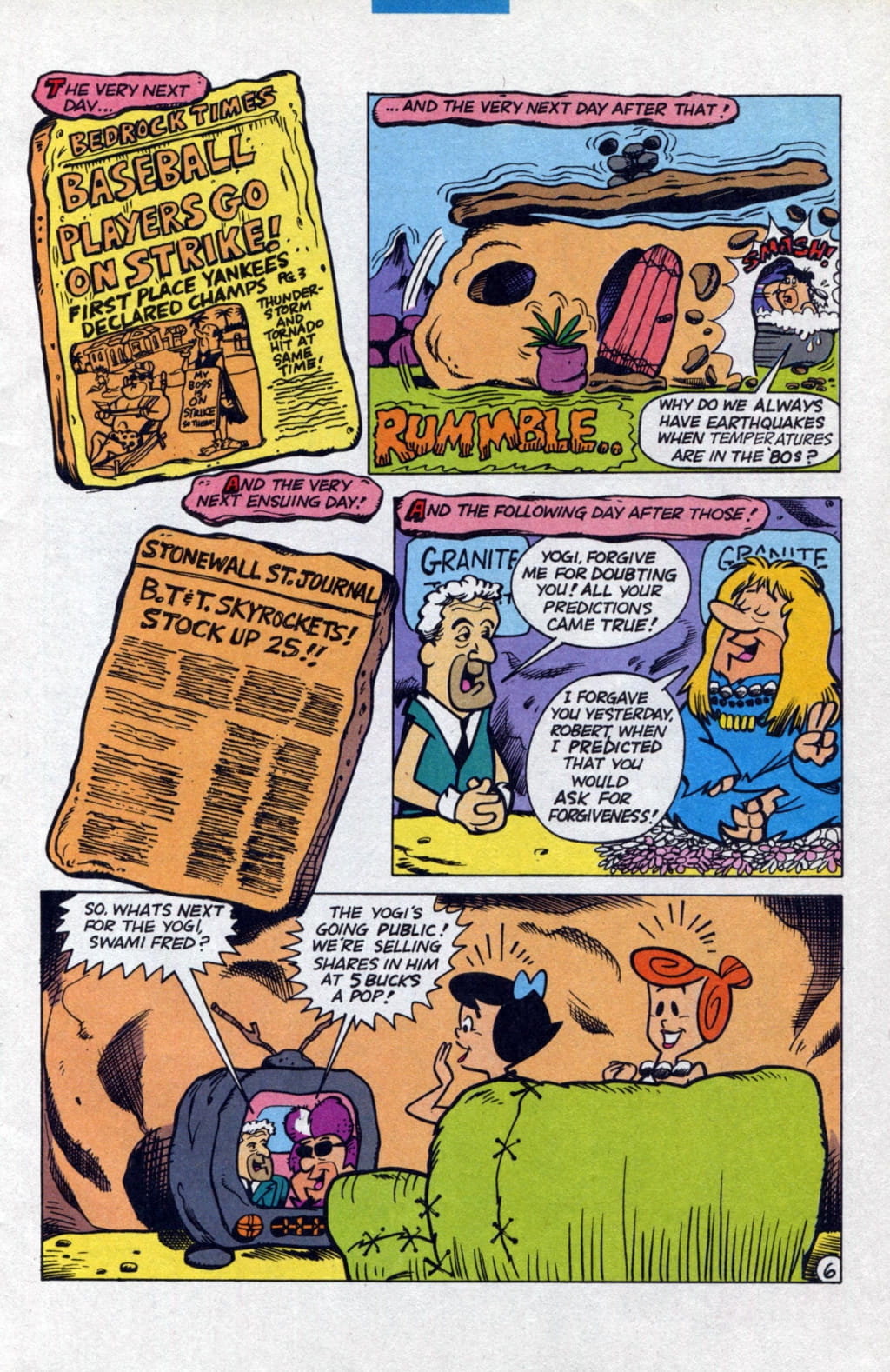 Read online The Flintstones (1995) comic -  Issue #19 - 25