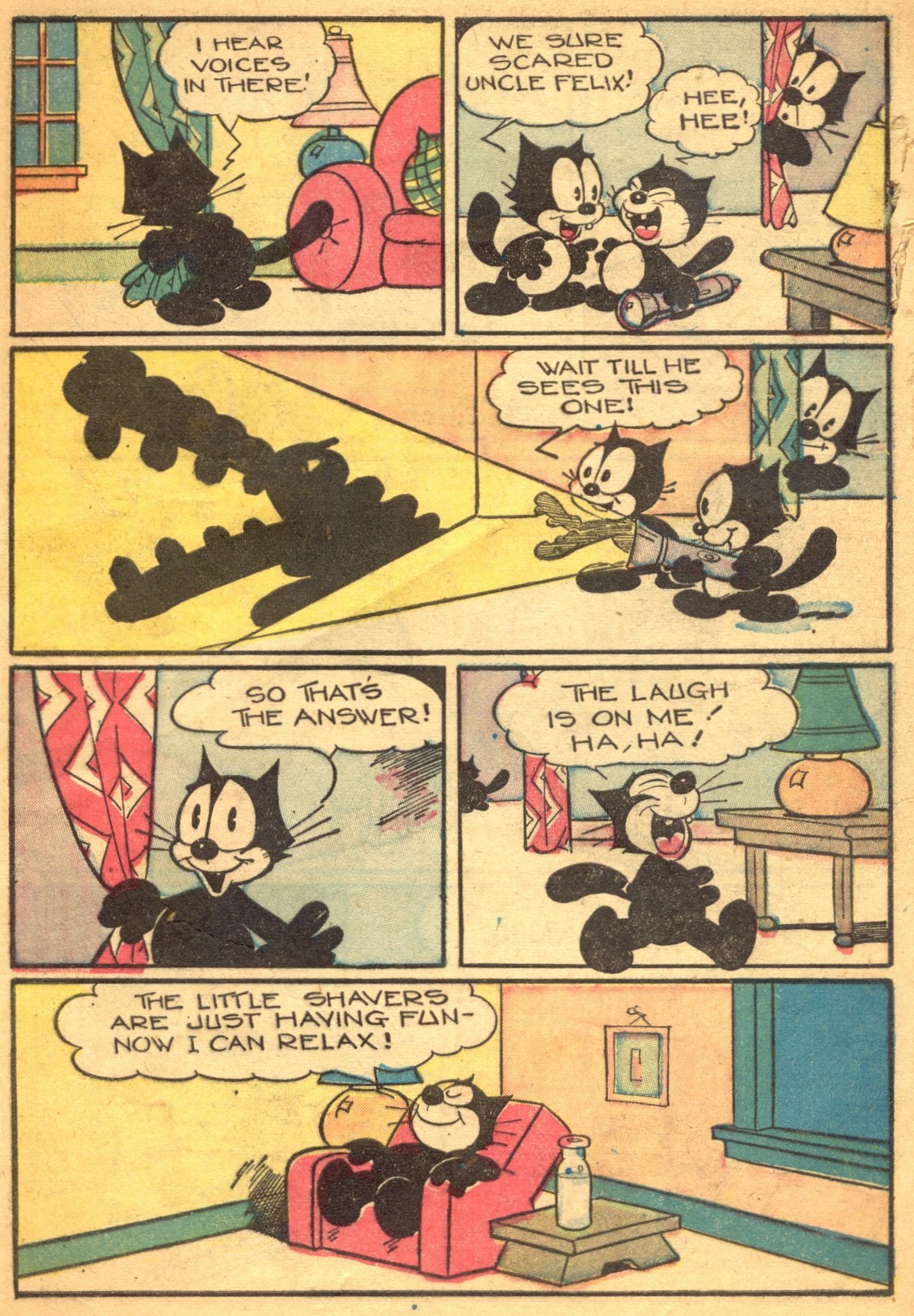 Read online Felix the Cat (1948) comic -  Issue #14 - 5