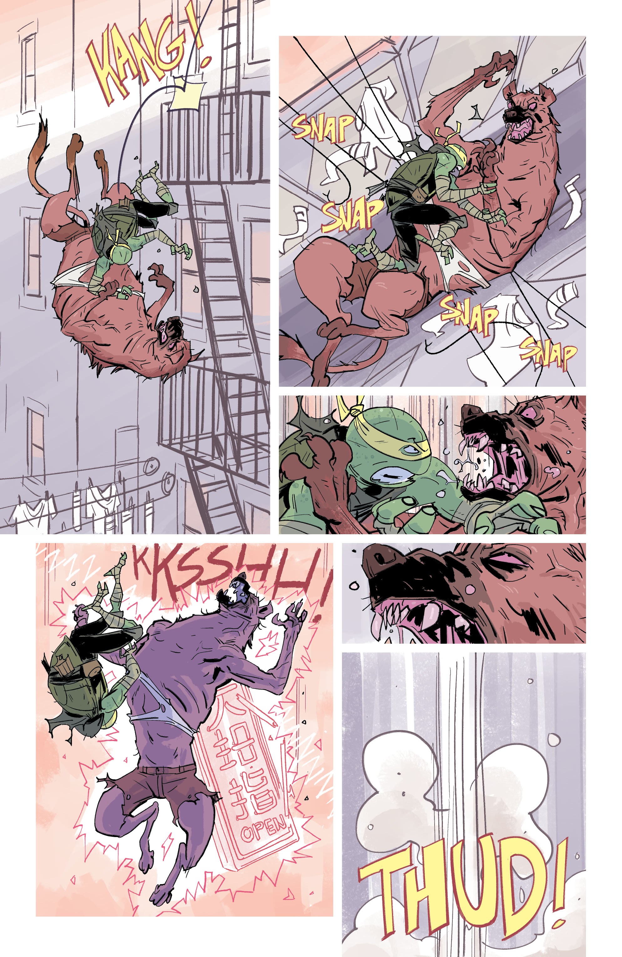 Read online Teenage Mutant Ninja Turtles: Jennika II comic -  Issue #1 - 17
