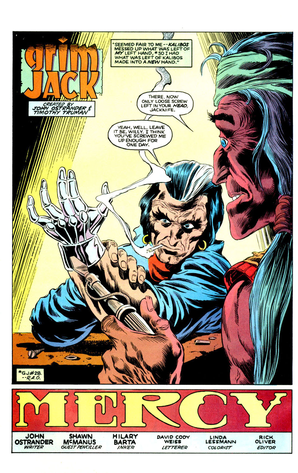 Read online Grimjack comic -  Issue #29 - 4