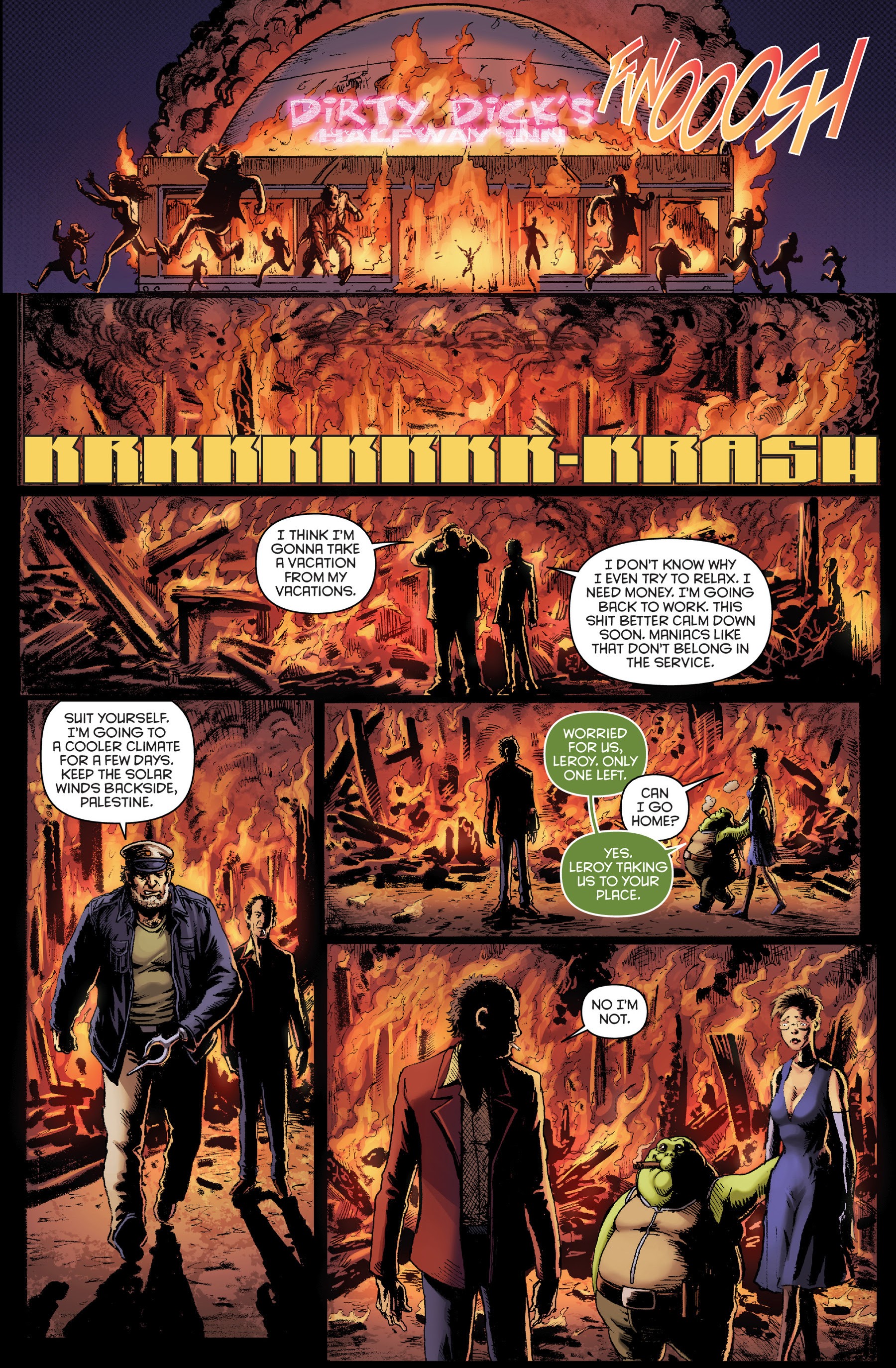 Read online Space Bastards comic -  Issue #3 - 15