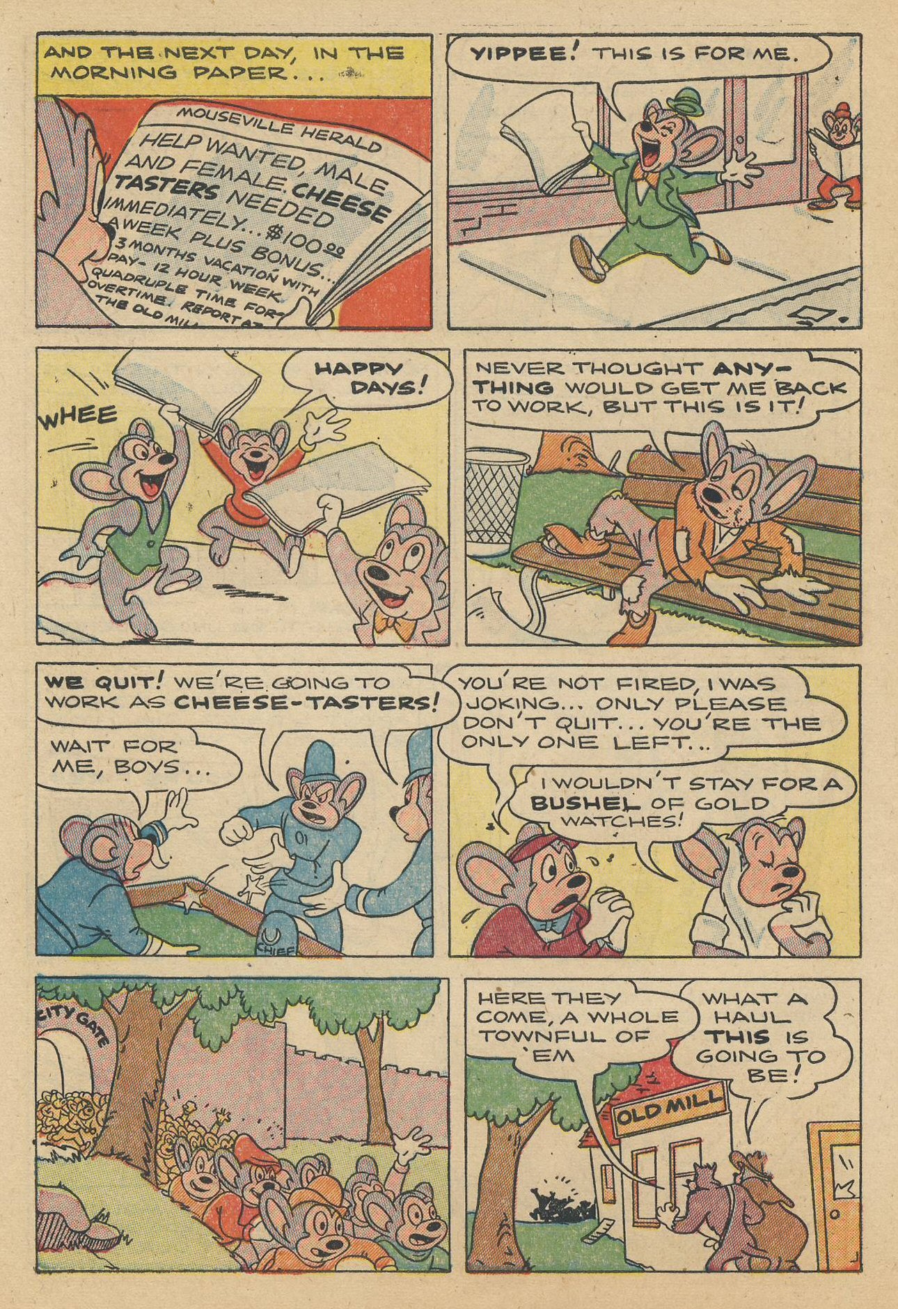 Read online Paul Terry's Mighty Mouse Comics comic -  Issue #45 - 6