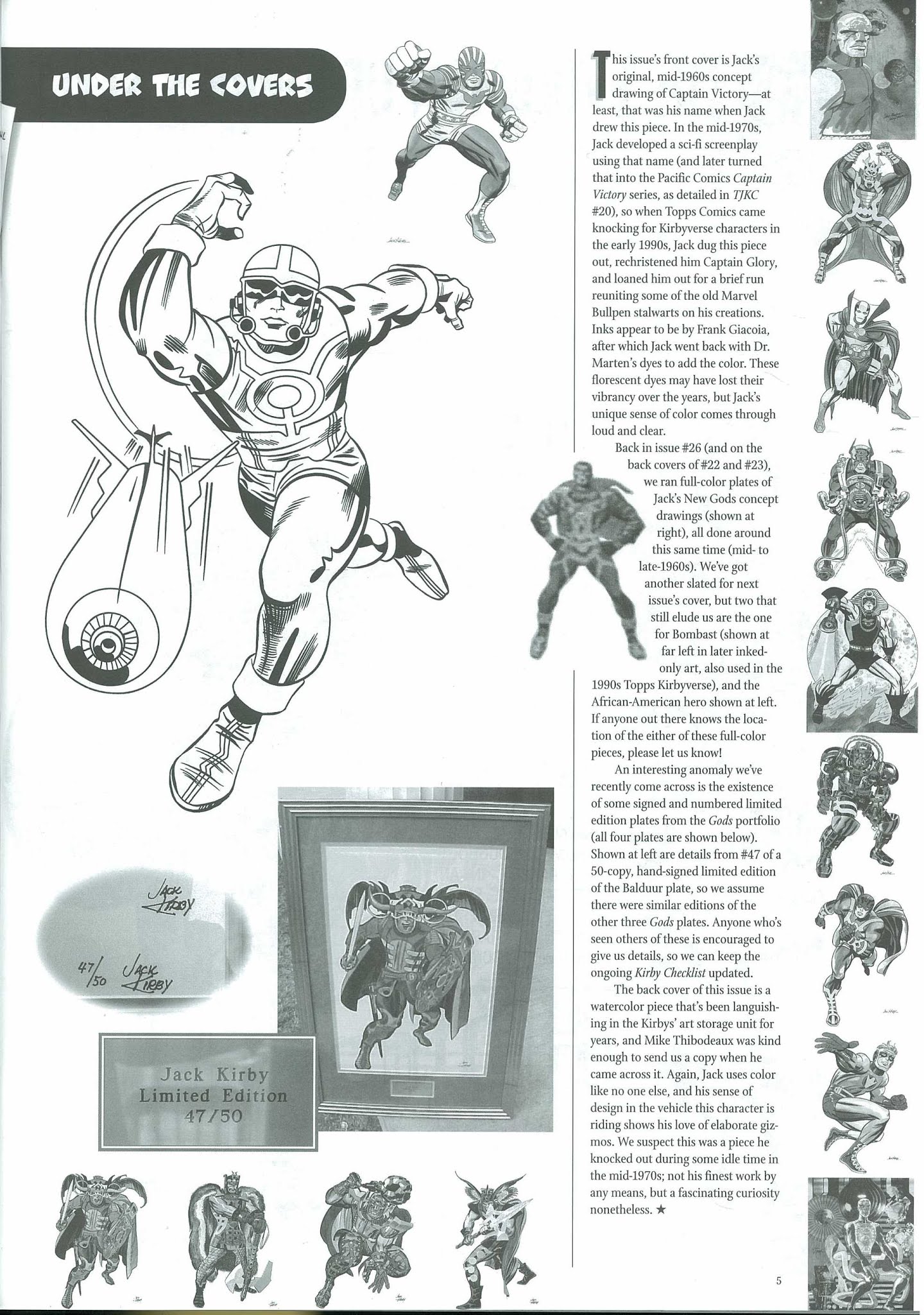 Read online The Jack Kirby Collector comic -  Issue #37 - 7