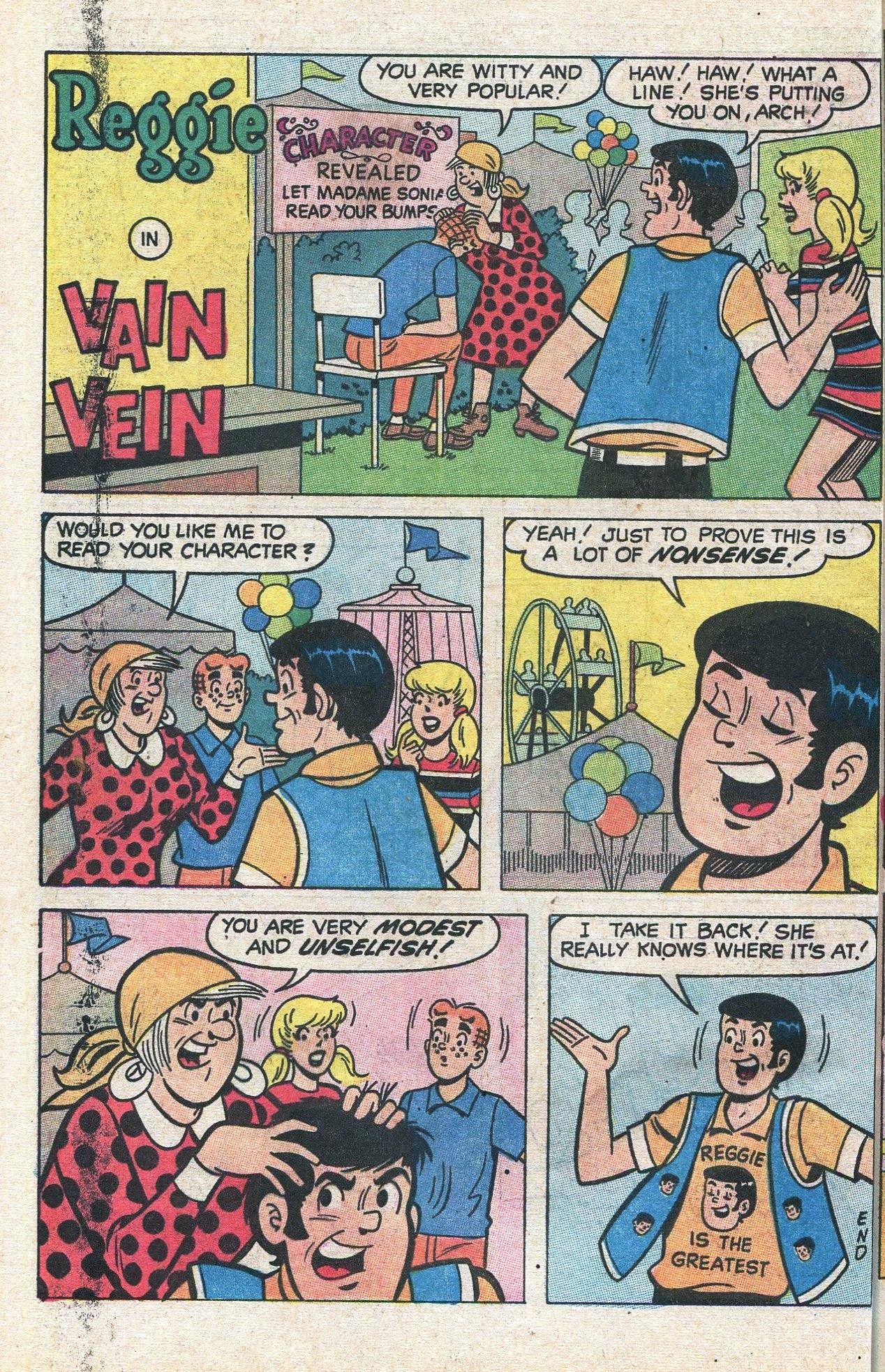 Read online Reggie's Wise Guy Jokes comic -  Issue #9 - 28