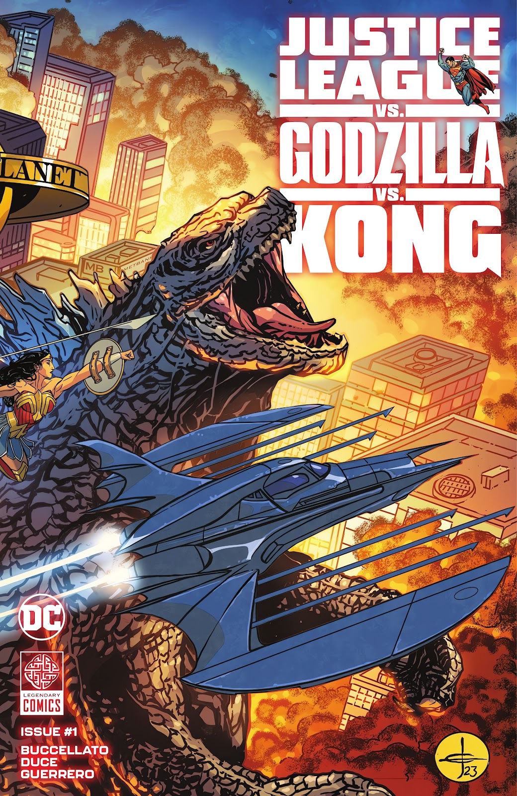 Justice League vs. Godzilla vs. Kong issue 1 - Page 1