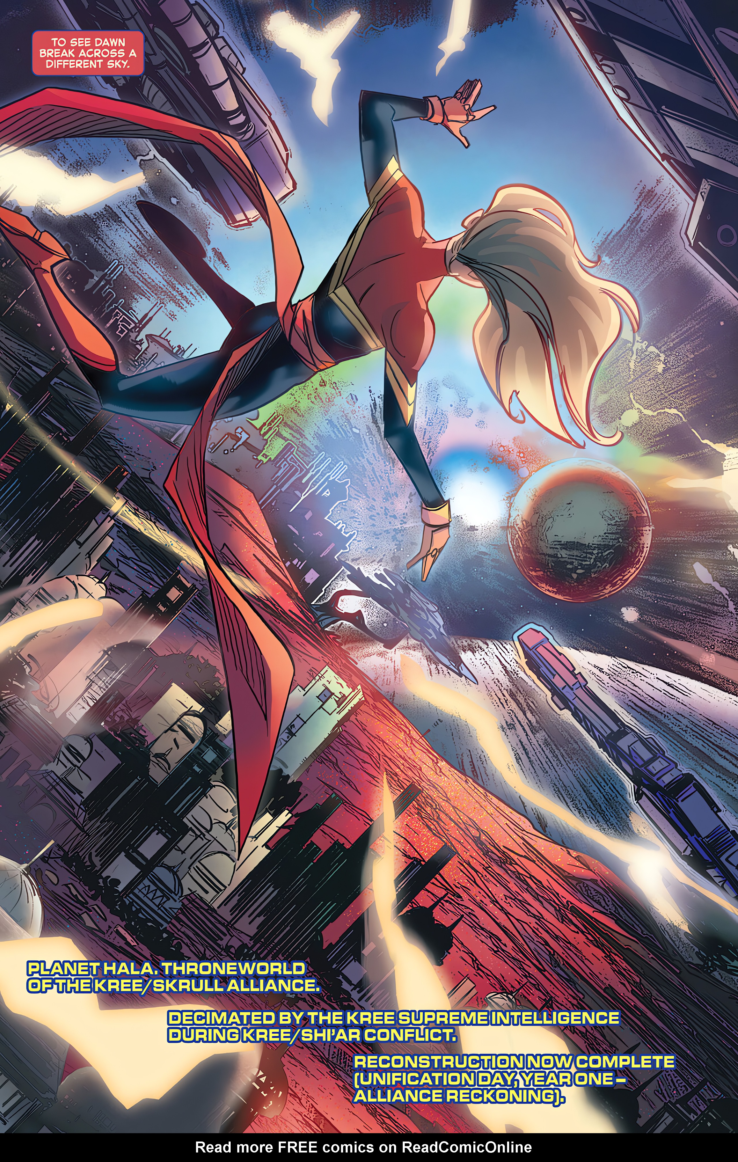 Read online Captain Marvel: Assault on Eden comic -  Issue #1 - 3