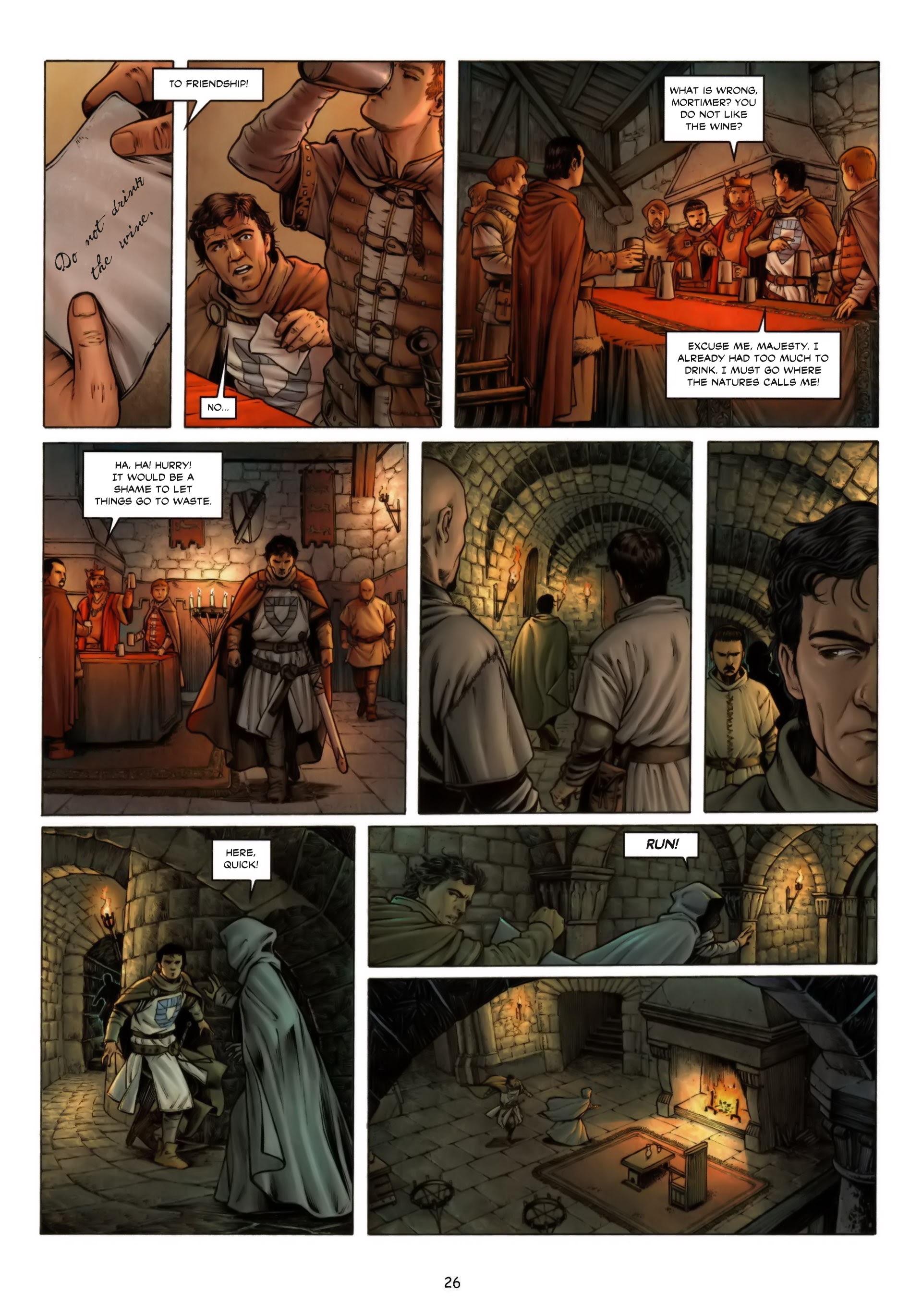 Read online Isabella: She-Wolf of France comic -  Issue #2 - 27