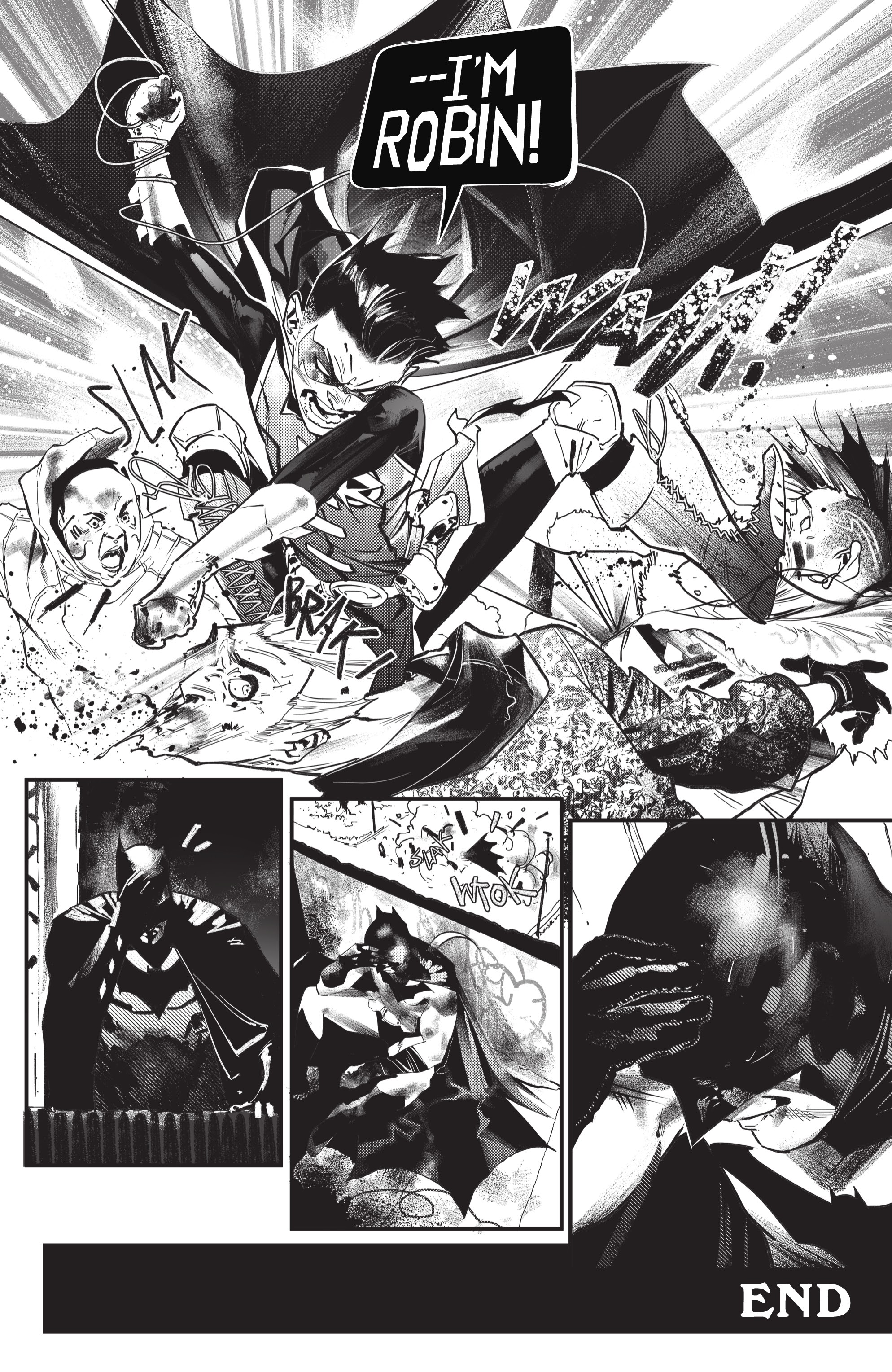 Read online Batman Black & White comic -  Issue #5 - 12