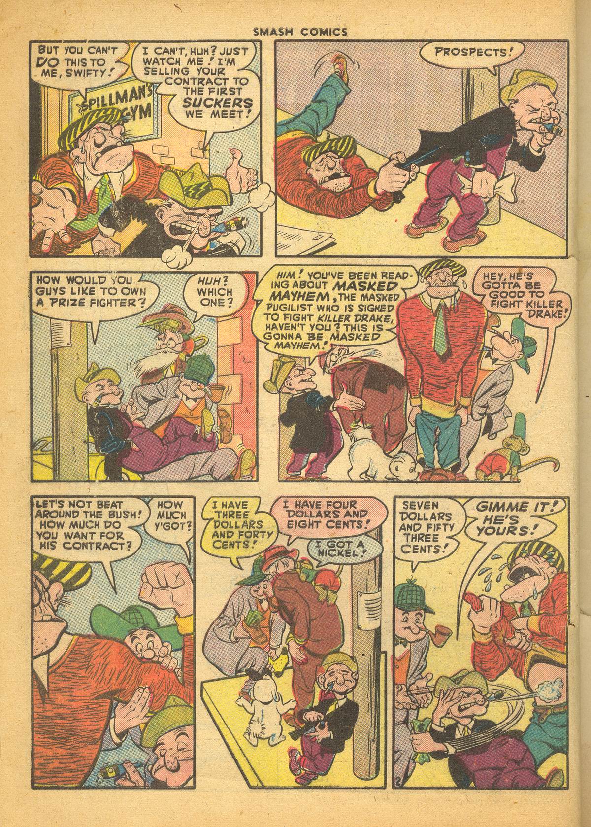 Read online Smash Comics comic -  Issue #74 - 4