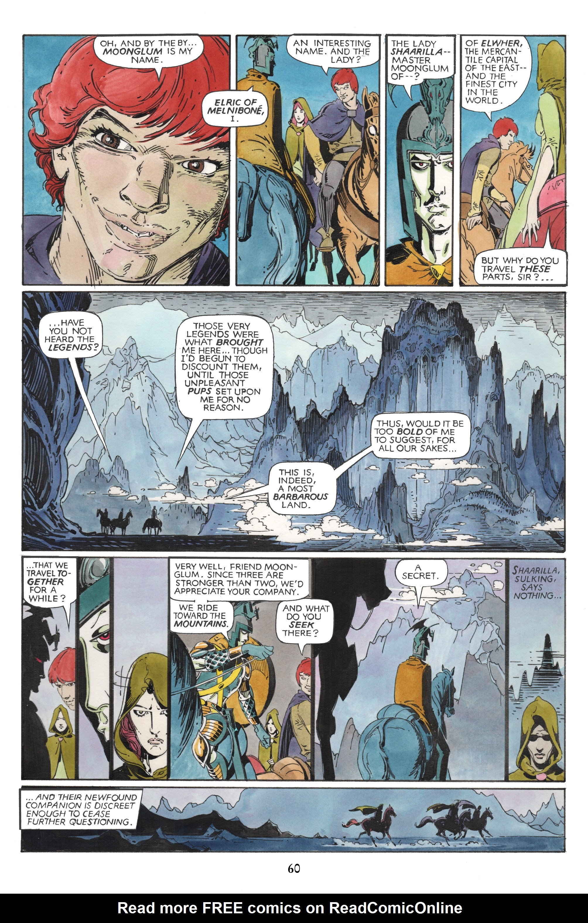 Read online The Michael Moorcock Library comic -  Issue # TPB 4 - 61