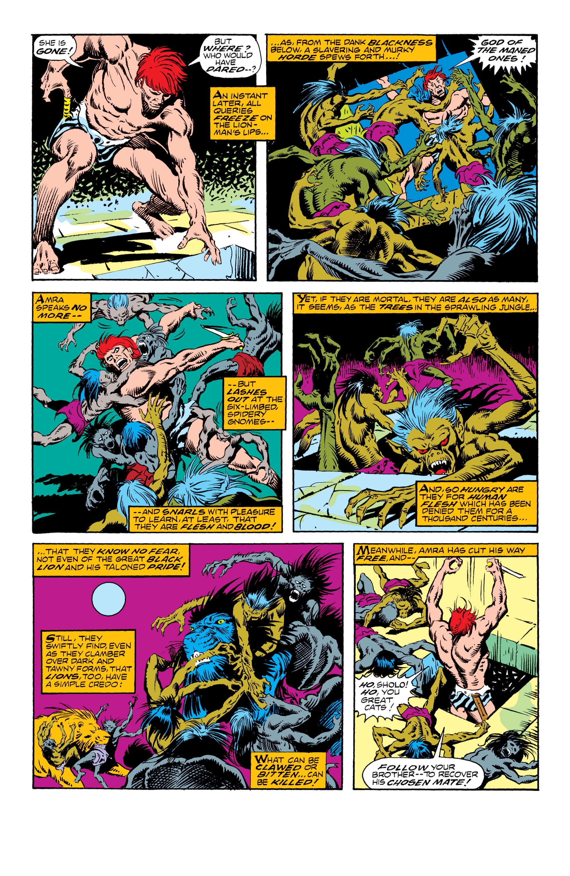 Read online Conan the Barbarian Epic Collection: The Original Marvel Years - Of Once and Future Kings comic -  Issue # TPB (Part 1) - 66