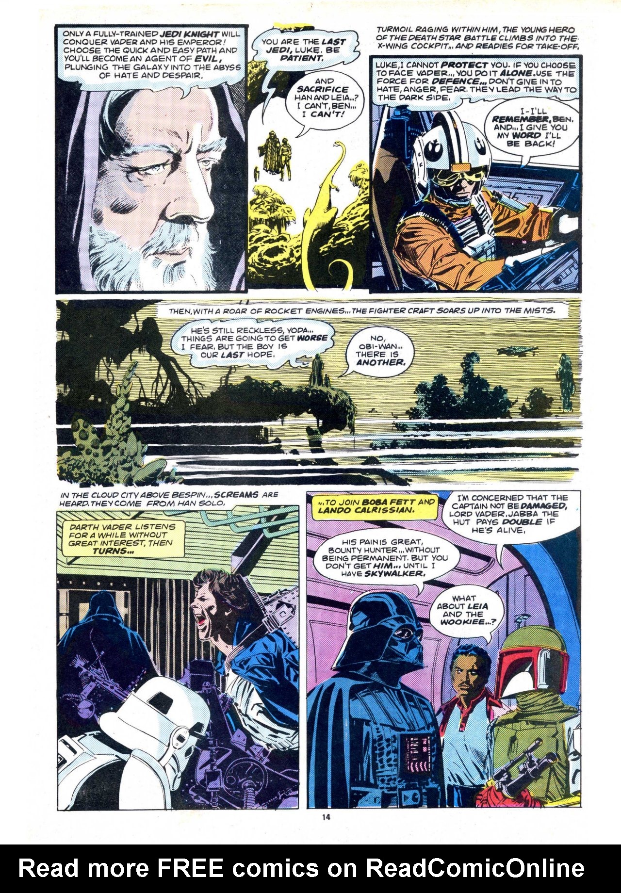 Read online Return of the Jedi comic -  Issue #60 - 14
