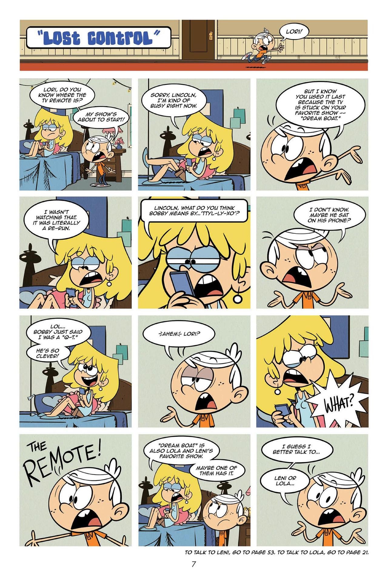Read online The Loud House comic -  Issue #1 - 7