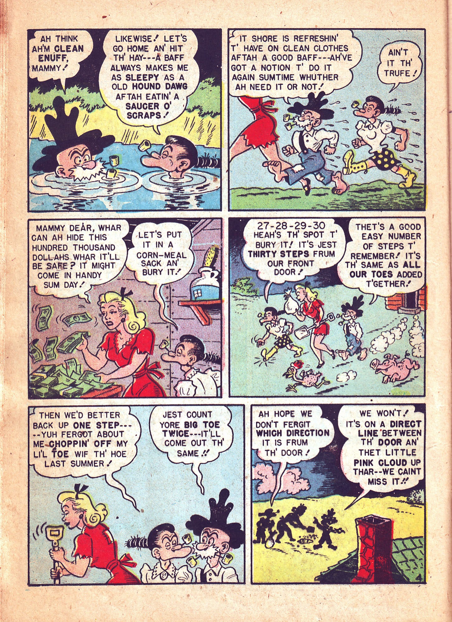 Read online Babe (1948) comic -  Issue #4 - 20