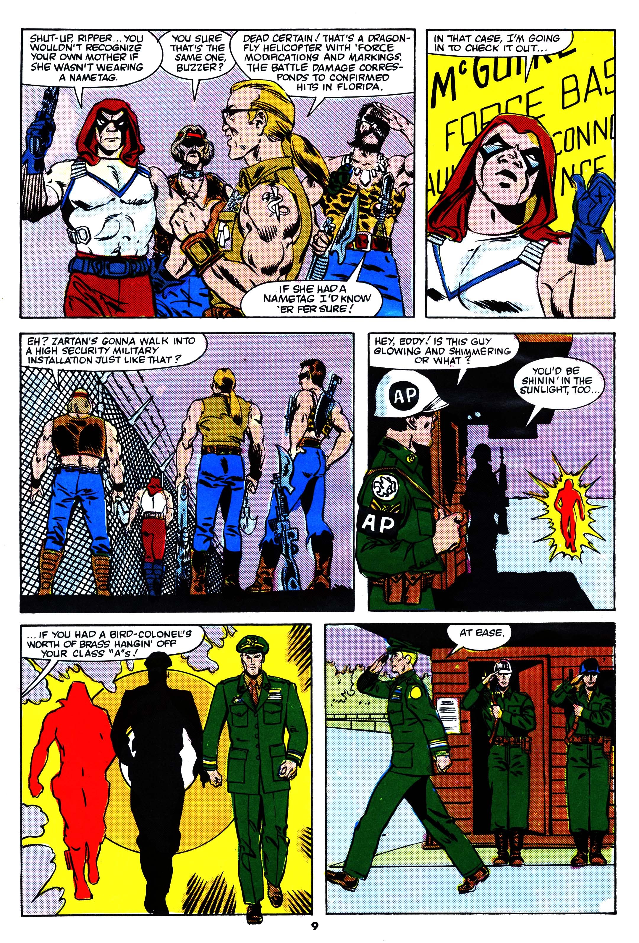 Read online Action Force comic -  Issue #20 - 9