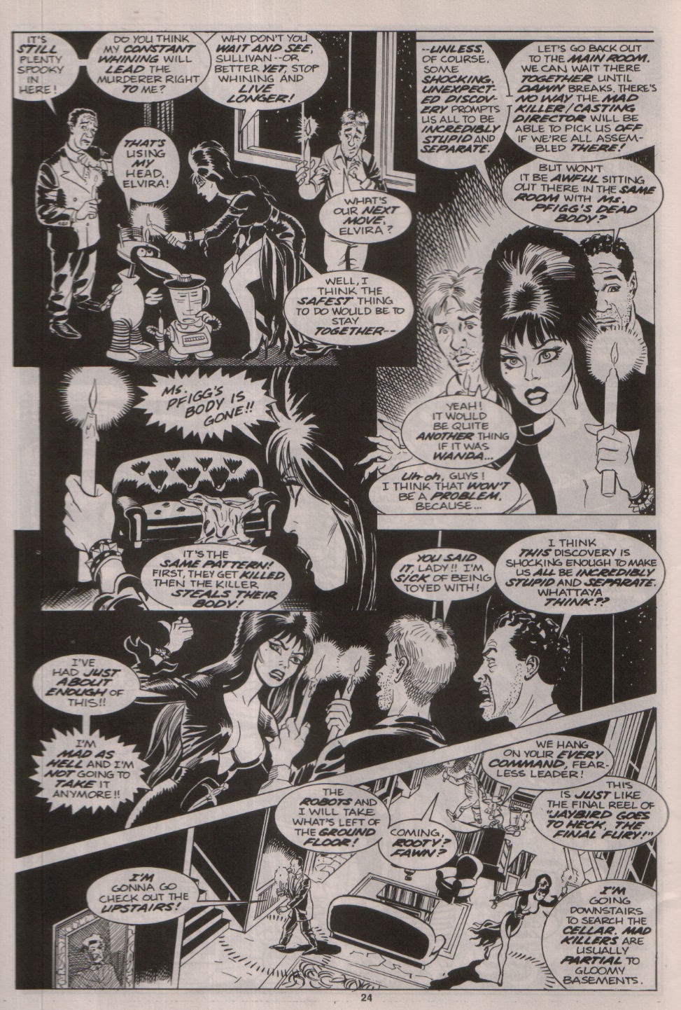 Read online Elvira, Mistress of the Dark comic -  Issue #22 - 22