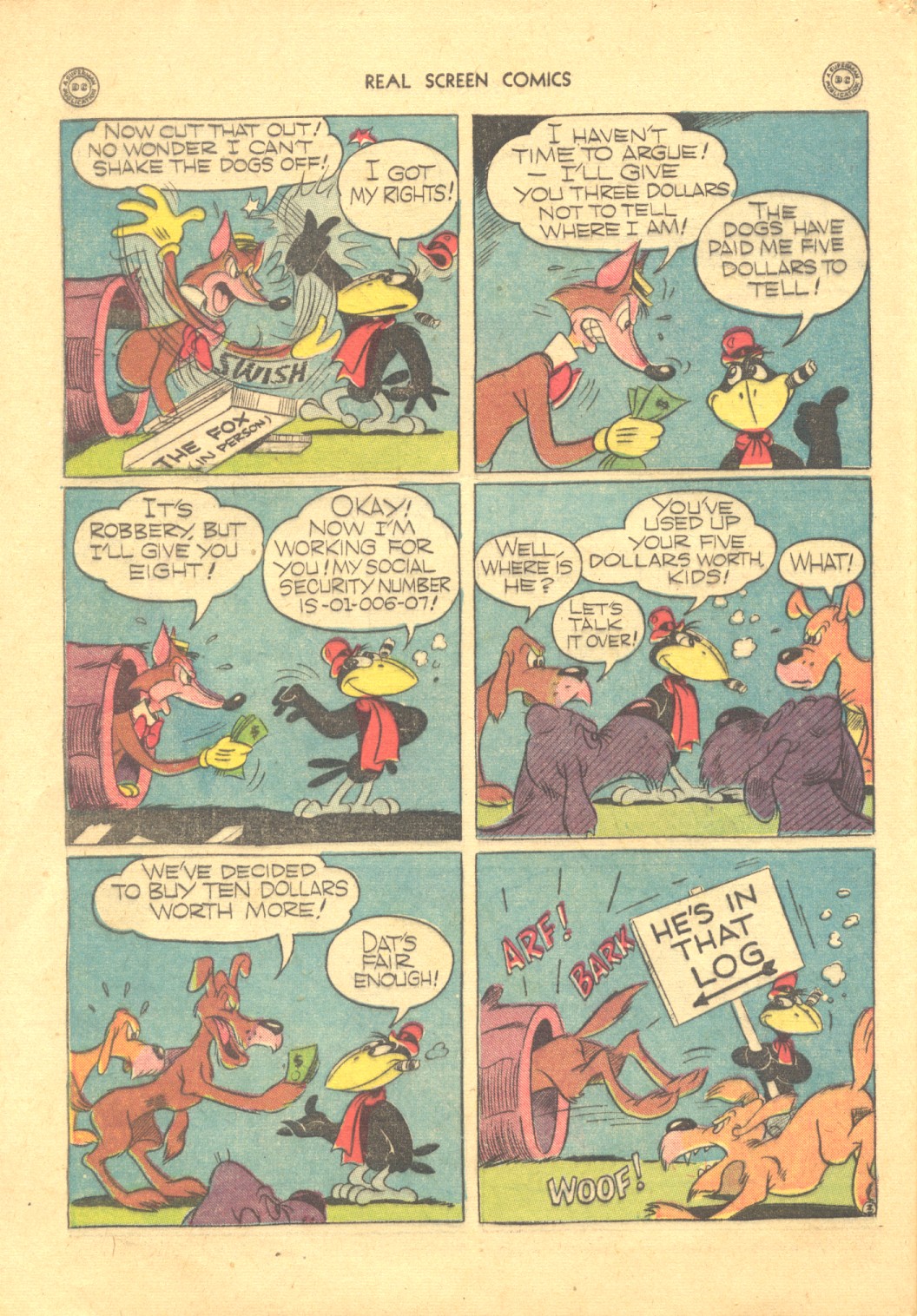 Read online Real Screen Comics comic -  Issue #7 - 46