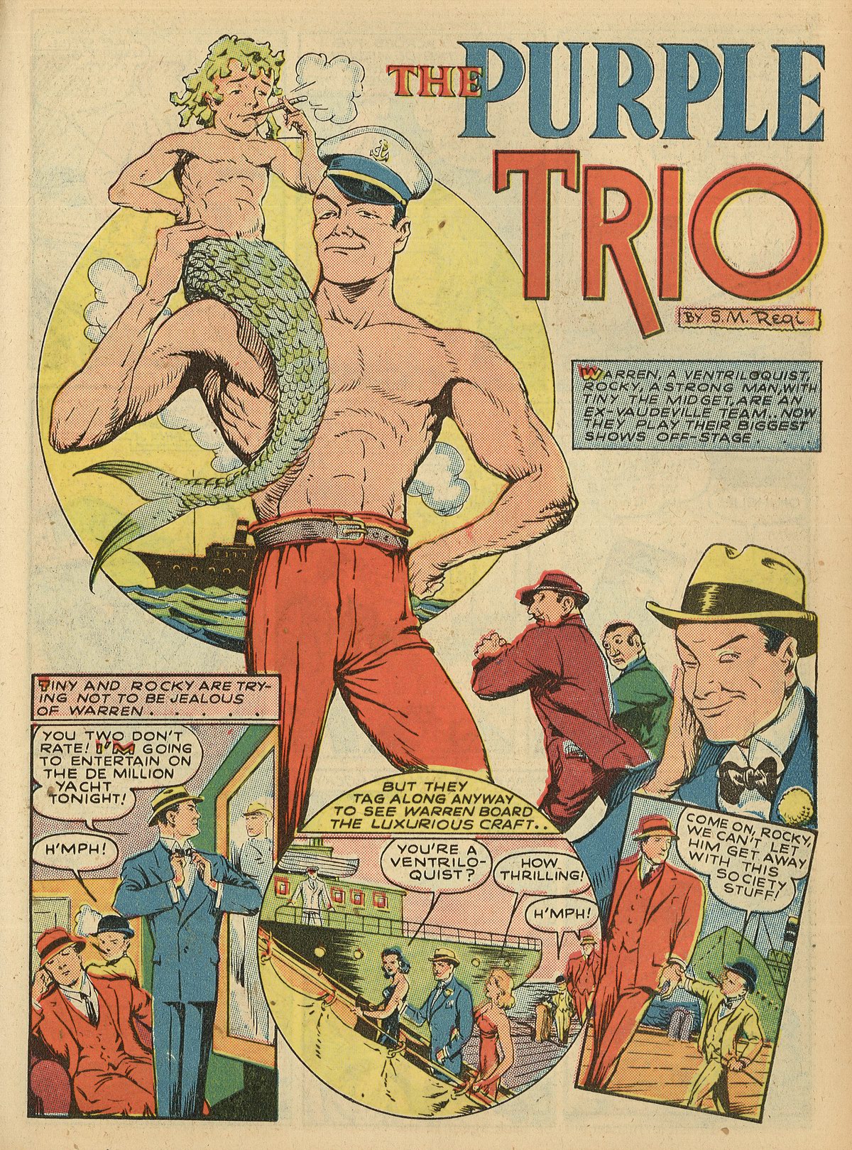 Read online Smash Comics comic -  Issue #26 - 29