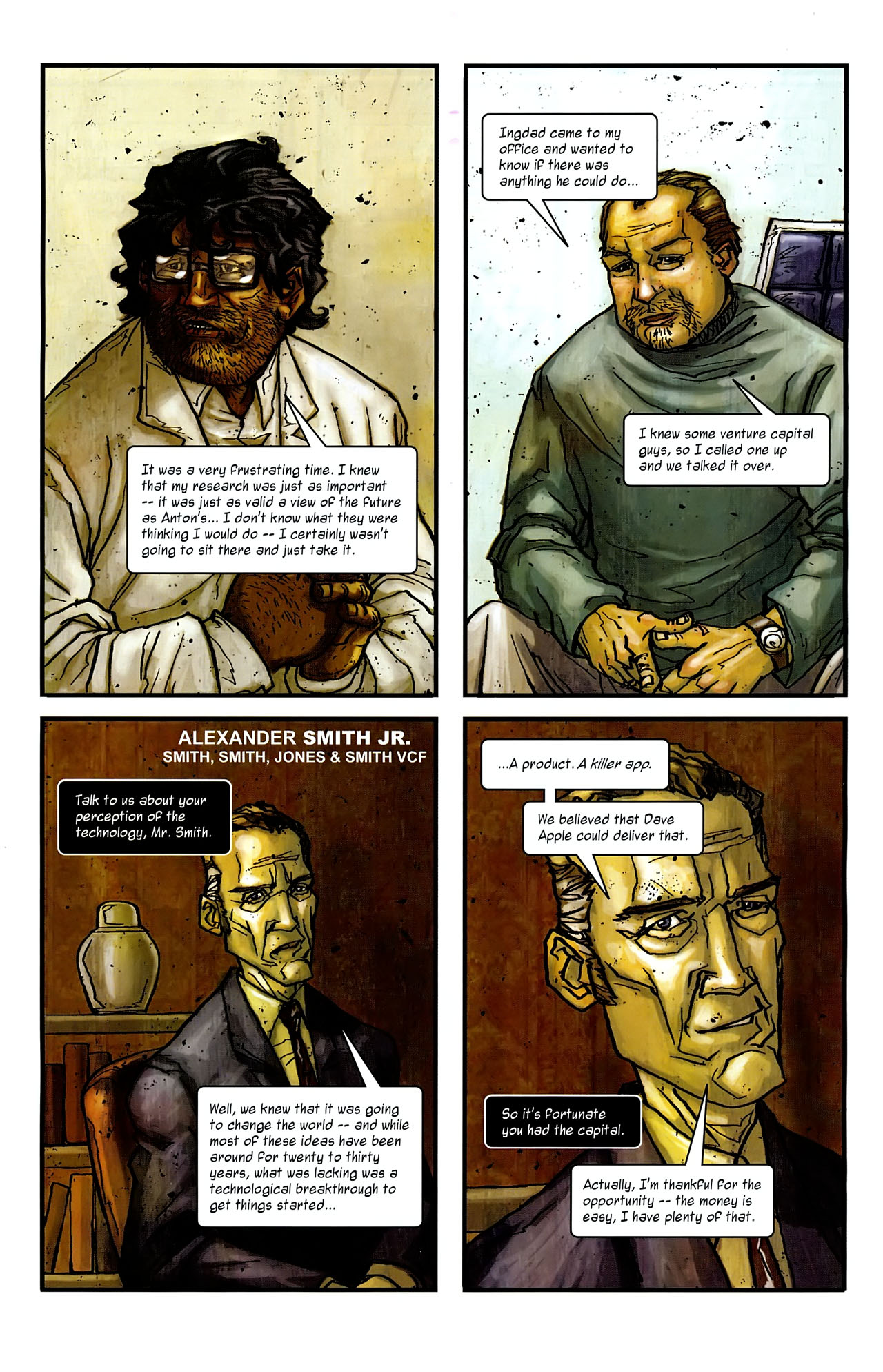 Read online Transhuman comic -  Issue #1 - 14