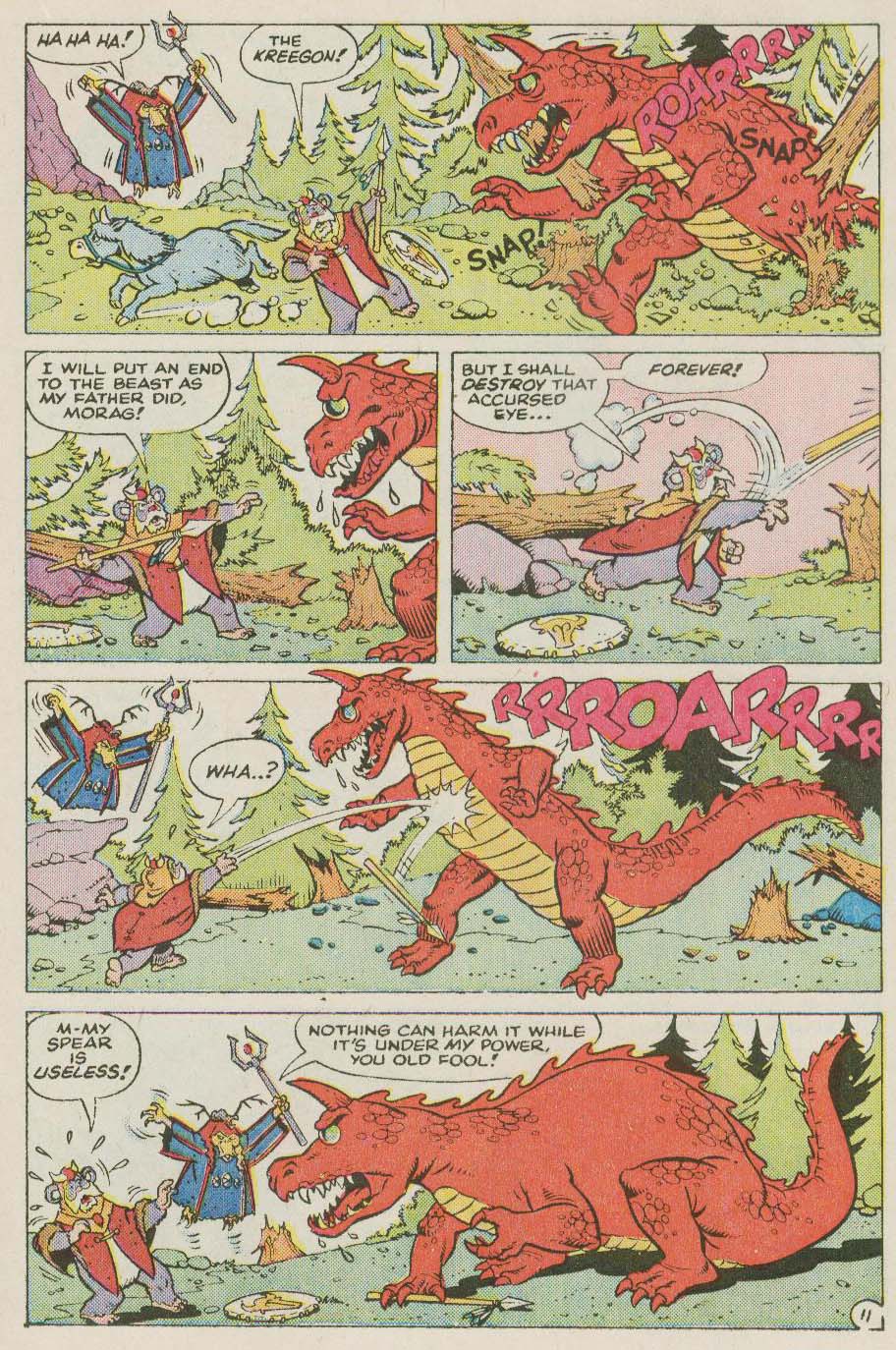 Read online Ewoks (1987) comic -  Issue #8 - 12