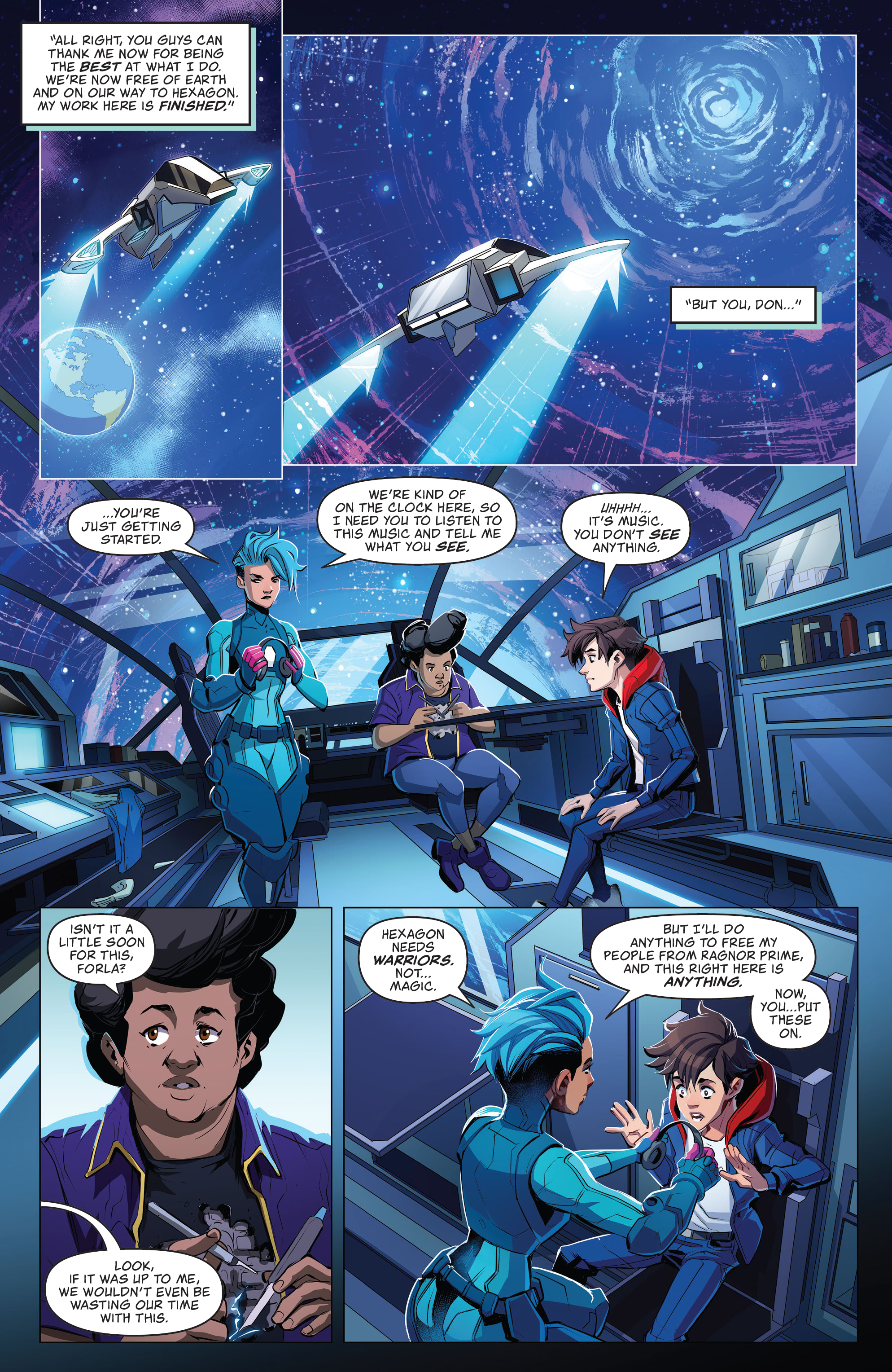 Read online Hexagon comic -  Issue #3 - 26