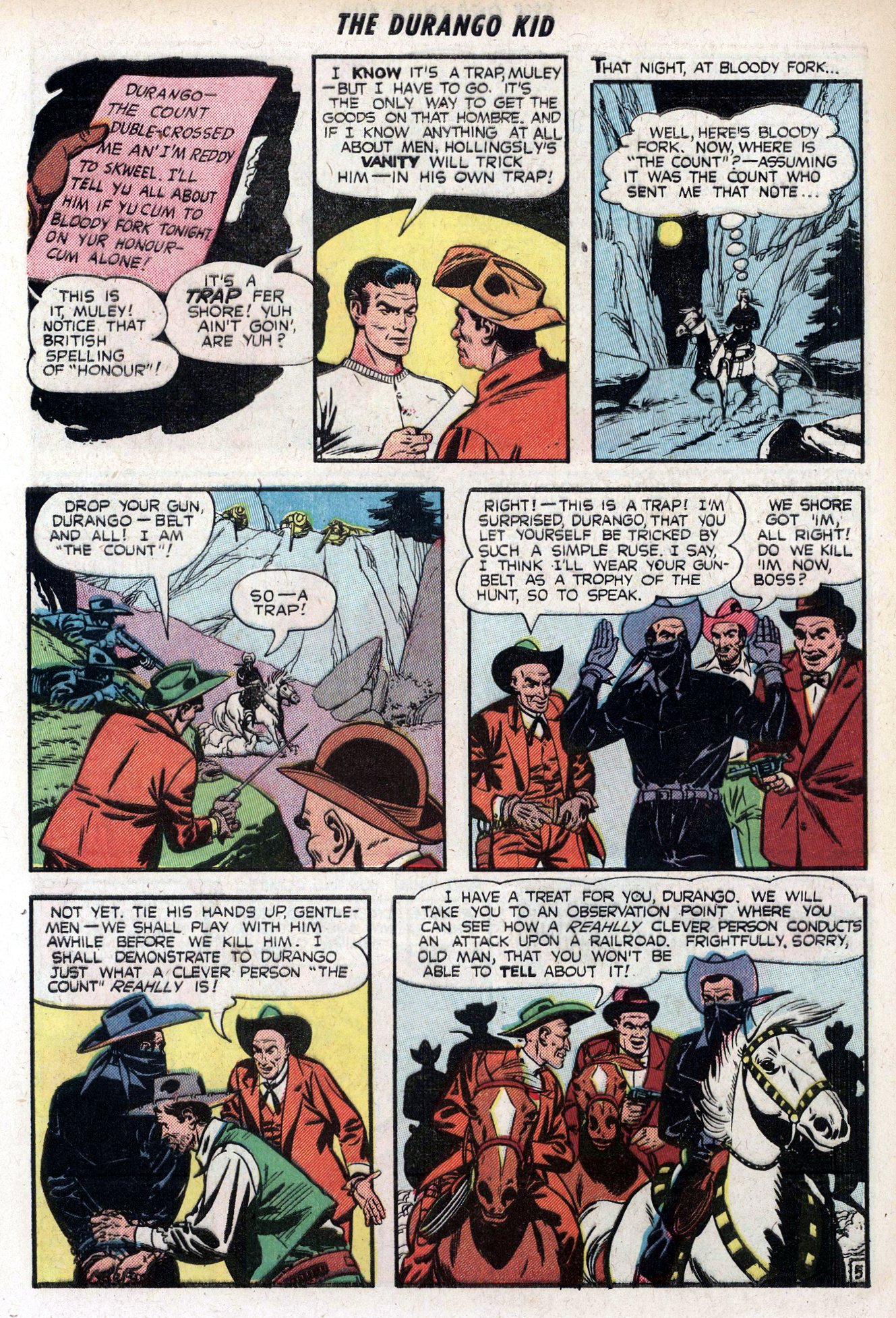 Read online Charles Starrett as The Durango Kid comic -  Issue #15 - 30