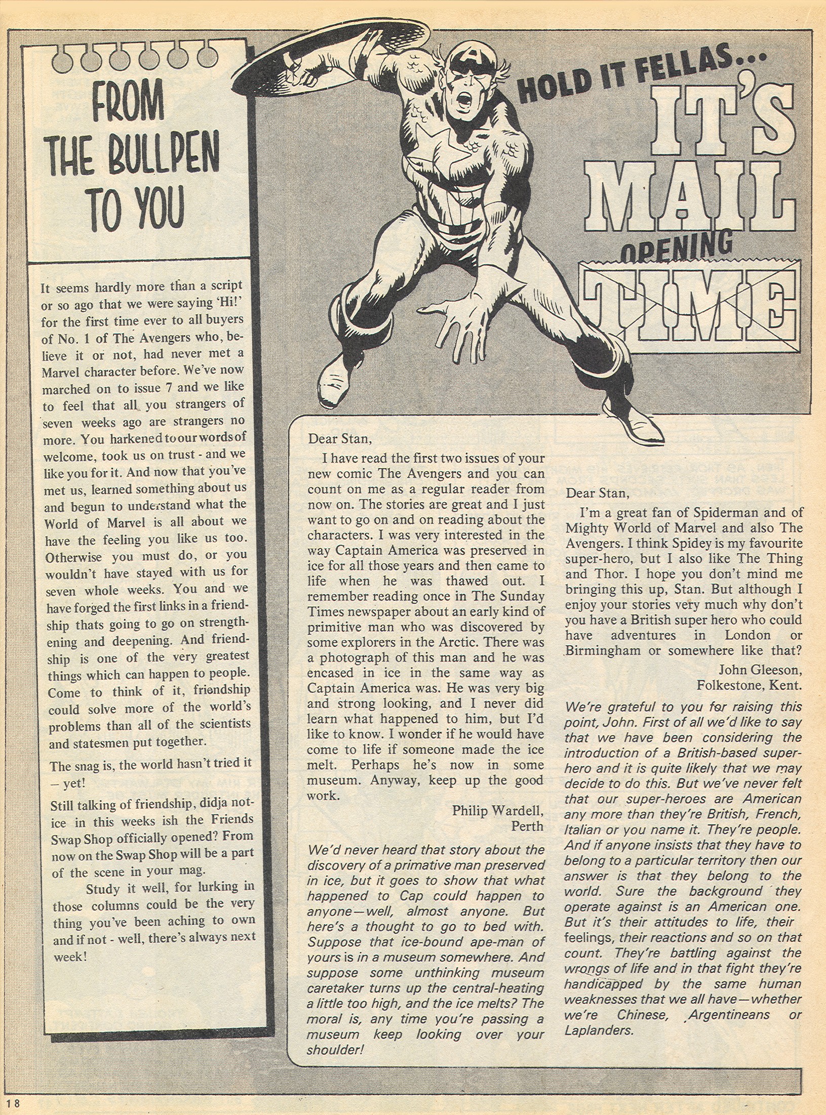 Read online The Avengers (1973) comic -  Issue #7 - 18